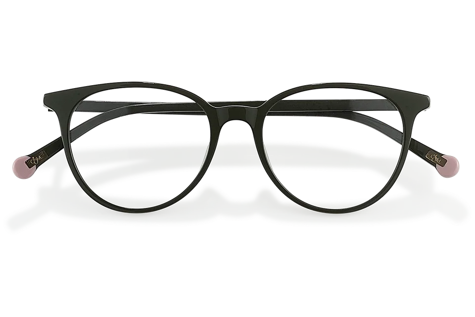 Clémence & Margaux La Discrète lunettes de vue Vert femme pantos