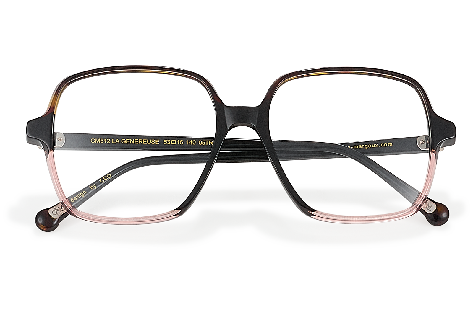 Clémence & Margaux Optiques La Généreuse lunettes de vue écaille