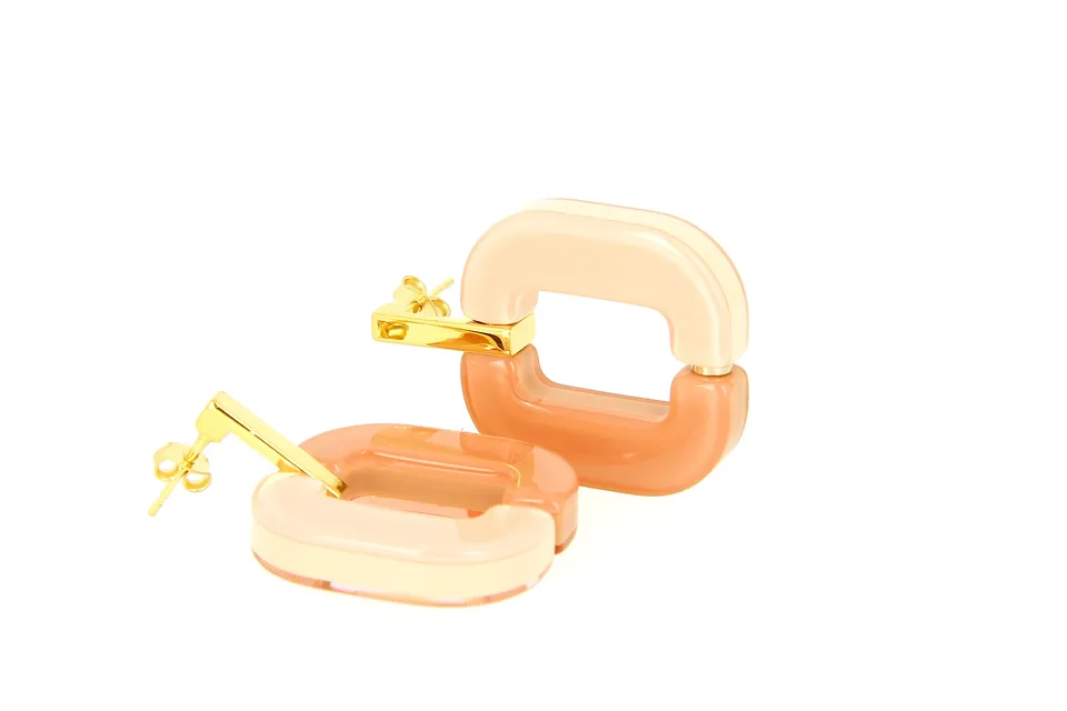 Xavier Derome BO 01 C180-270 boucles d'oreilles acétate