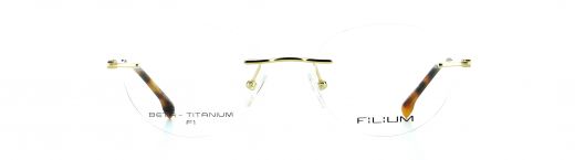 Filium FI 2002 Doré lunettes de vue monture métal