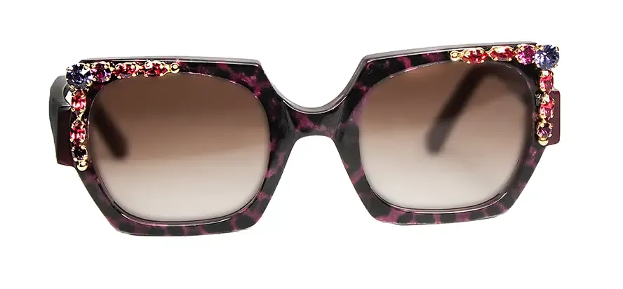 Francis Klein Exceptional Caen lunettes de vue pierres