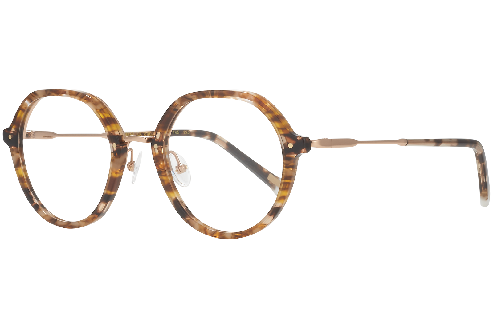 Clémence & Margaux La Girly lunettes de vue moucheté rose