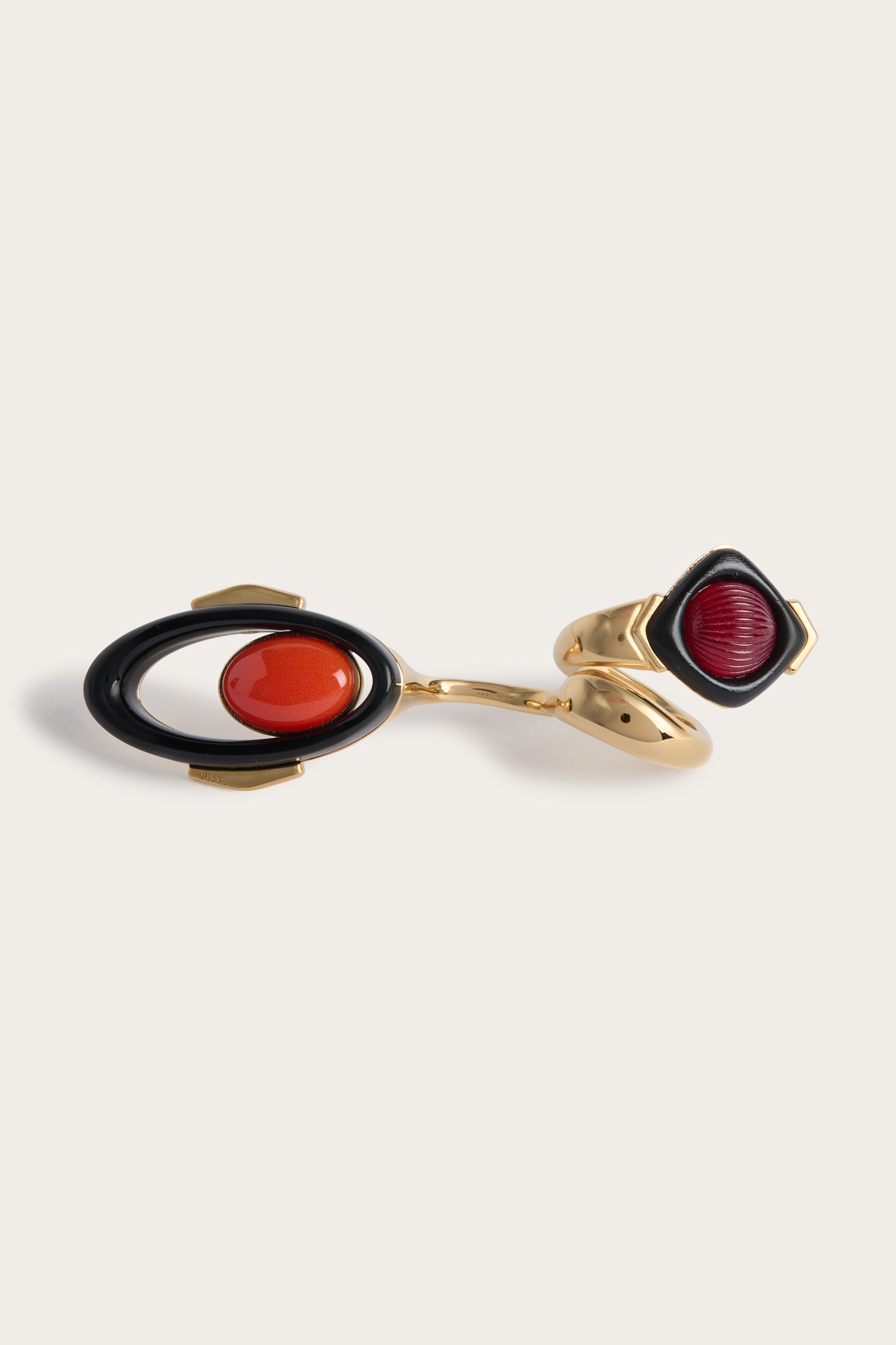 Emilio Pucci Anello Multifinger L'ALBA bague or