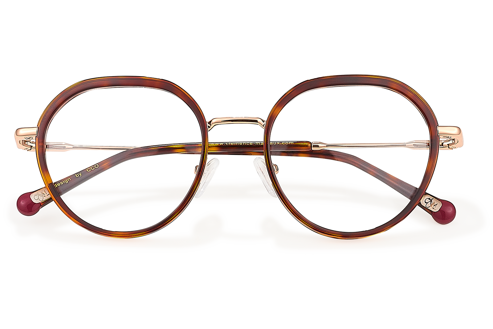 Clémence & Margaux La Forever lunettes de vue Noir pantos chic