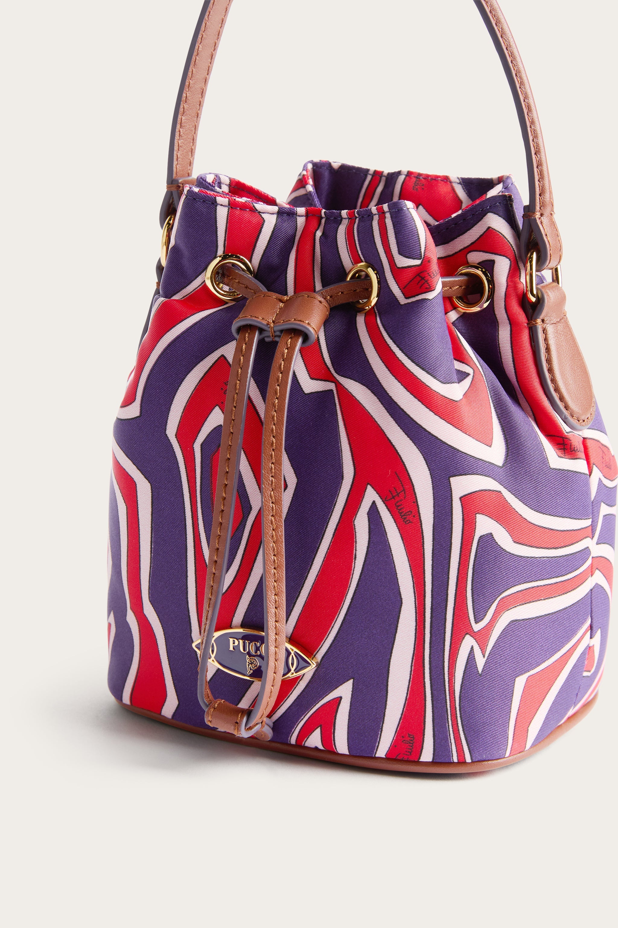 Emilio Pucci Yummy sac seau nylon multicolor