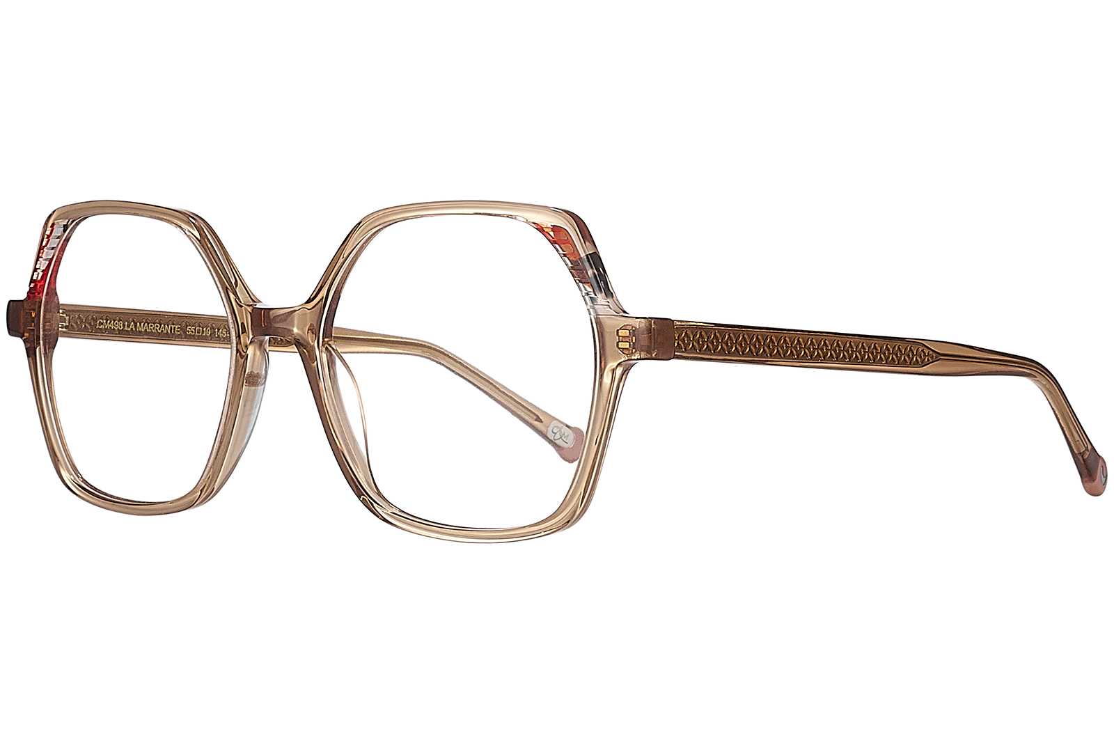 Clémence & Margaux La Marrante lunettes de vue rose nude