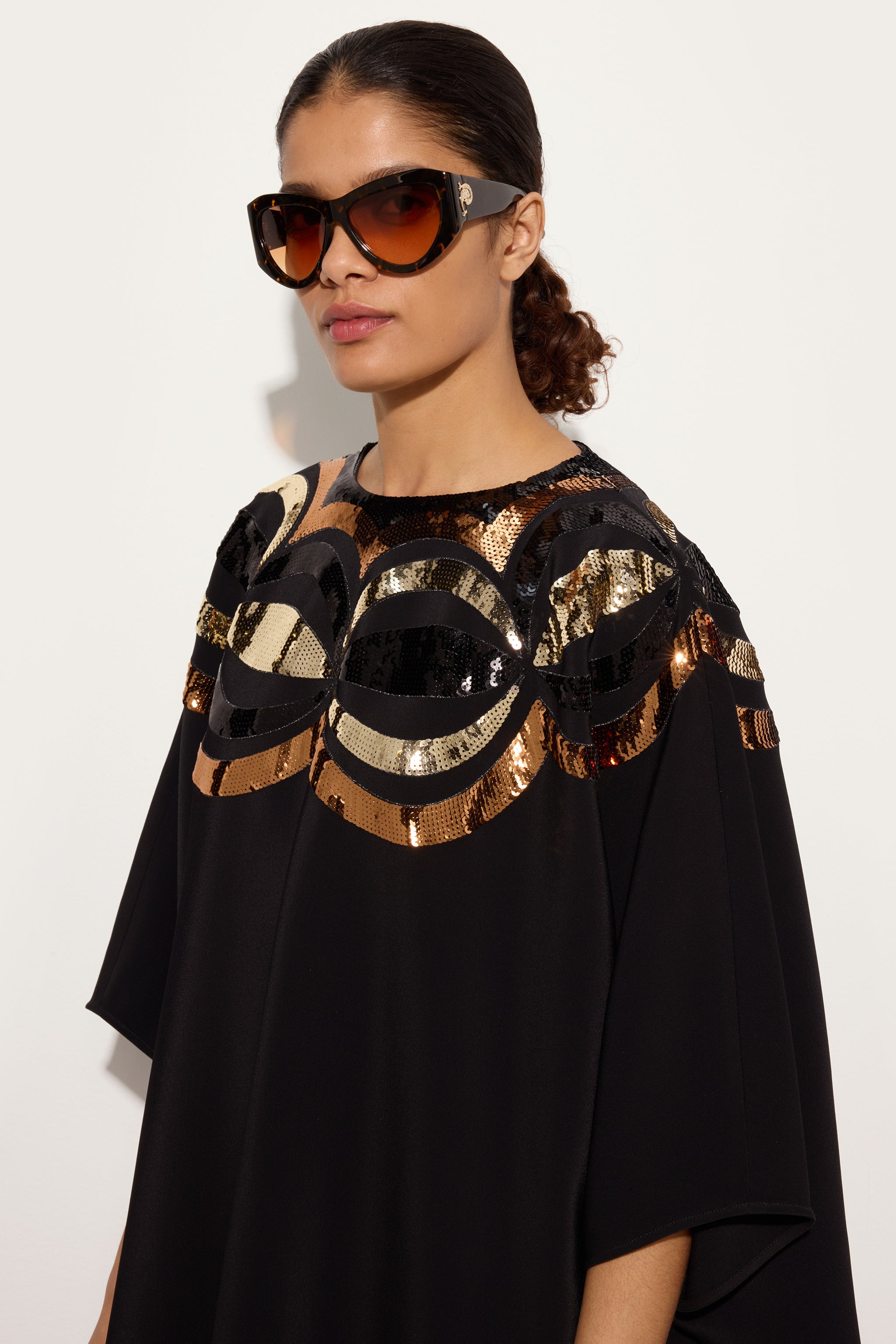 Emilio Pucci Cat-Eye Lunettes soleil havana/marron