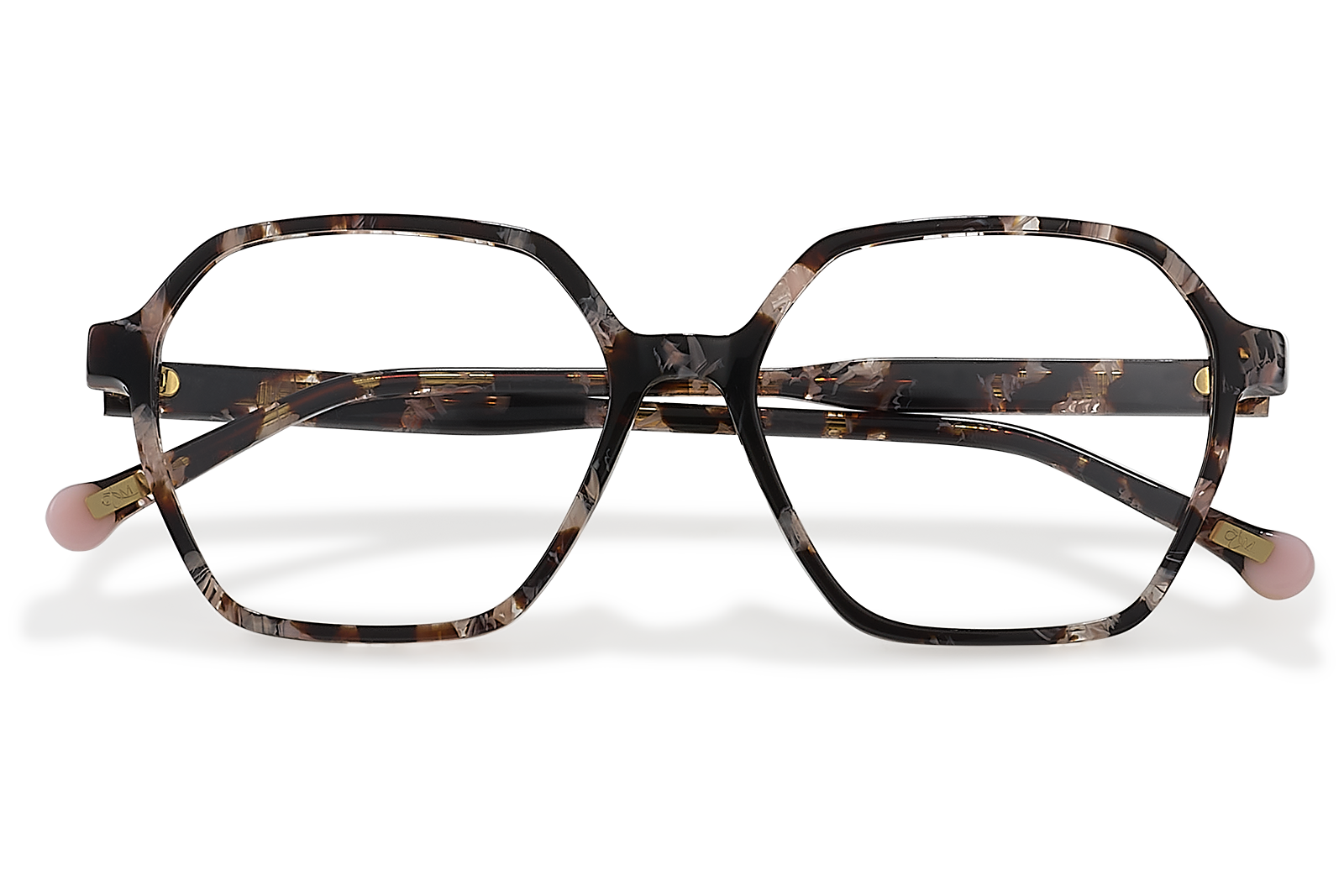 Clémence & Margaux La Renversante lunettes de vue hexagonale