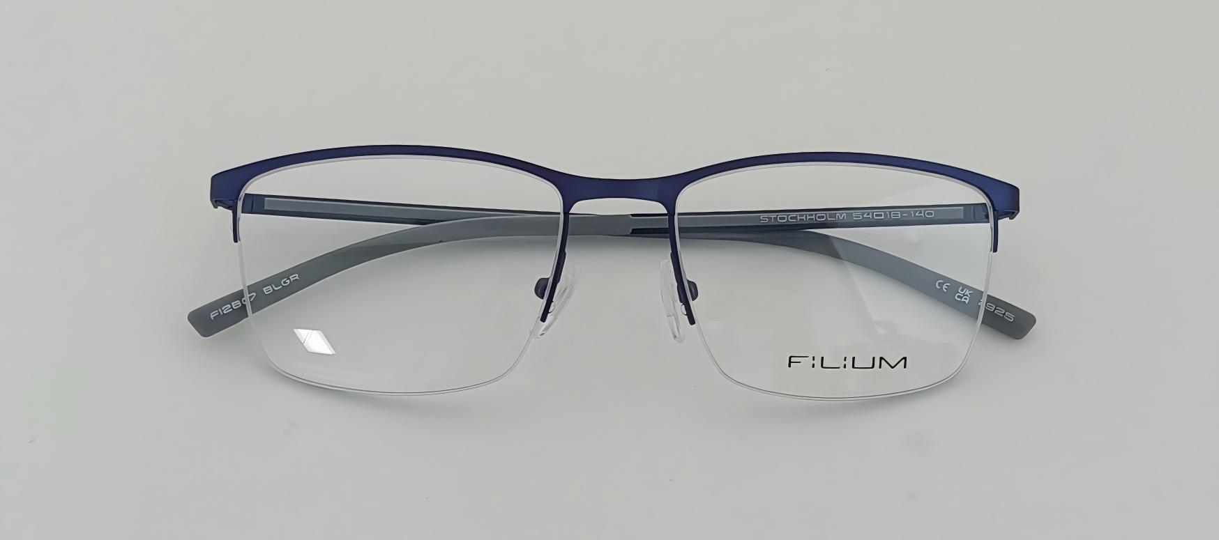Filium FI 2607 Stockholm lunettes de vue bleu gris