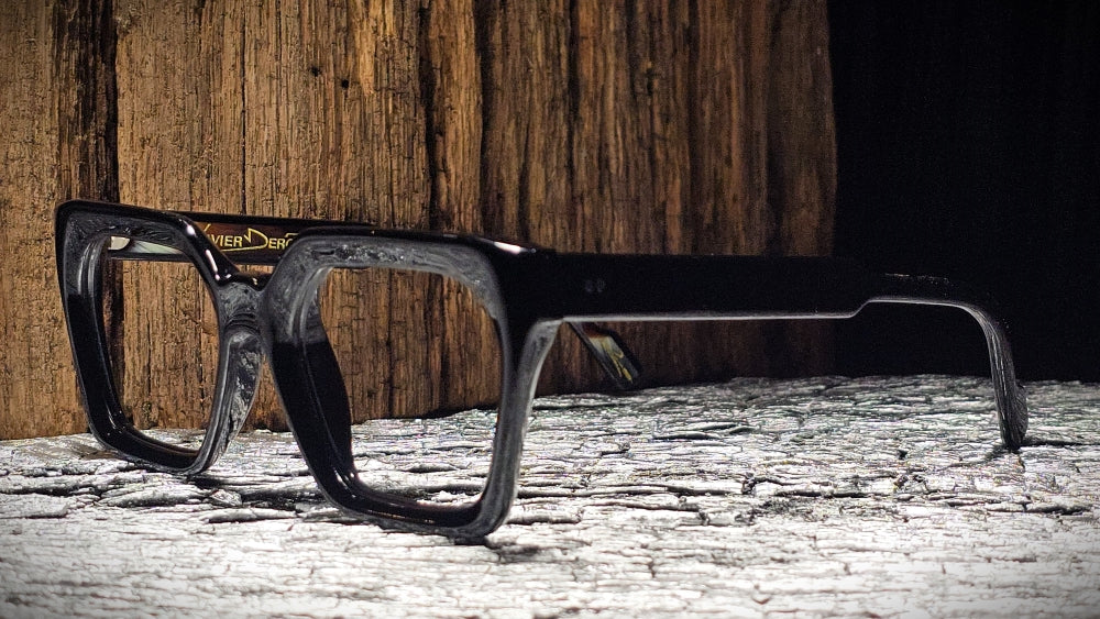 Xavier Derome Belledonne C00 lunettes de vue noir acétate