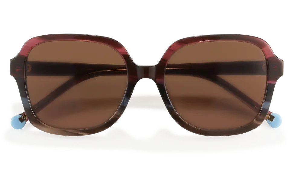 Clémence & Margaux La Cannoise lunettes de soleil Dentelle Bleue