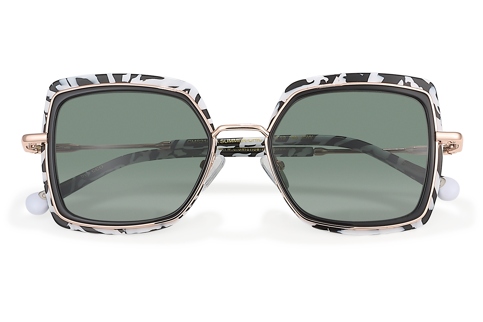 Clémence & Margaux La Summer-Chic lunettes de soleil Cristal
