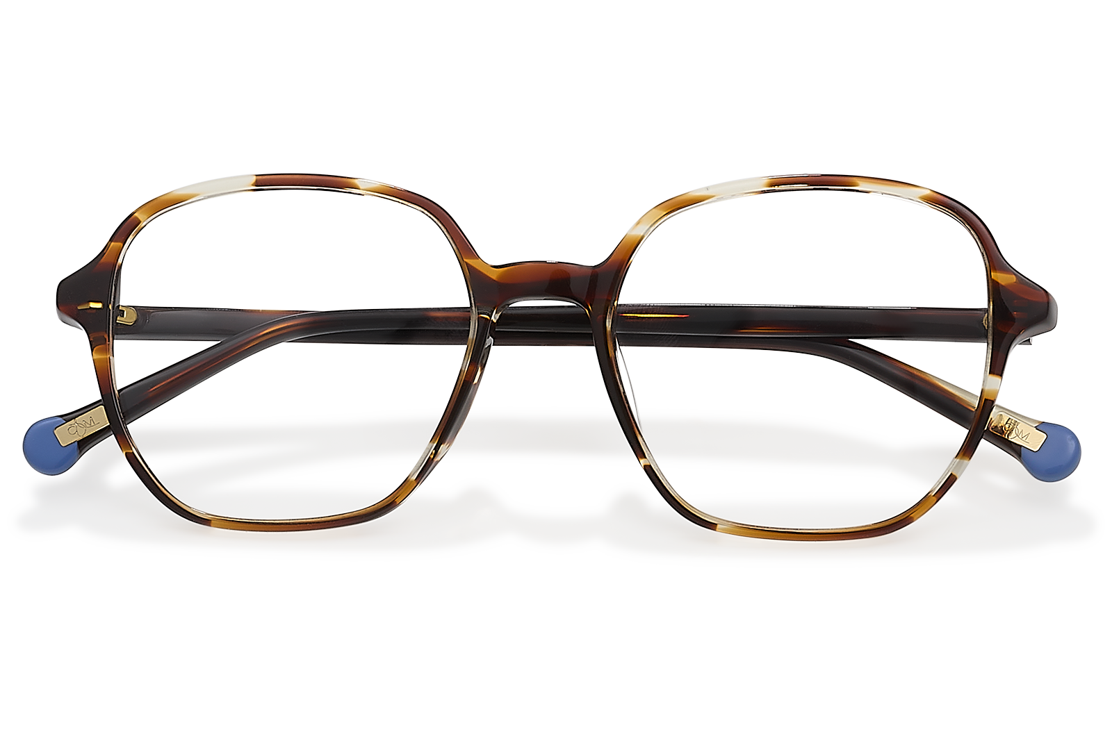 Clémence & Margaux Viva La Vida lunettes de vue brun carré