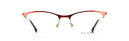 Filium FI 2006 ROUG lunettes de vue rouge carrée nylor