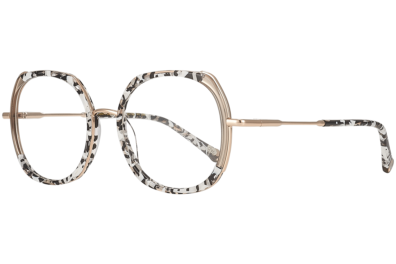 Clémence & Margaux La Florine lunettes de vue Moucheté Bleu femme