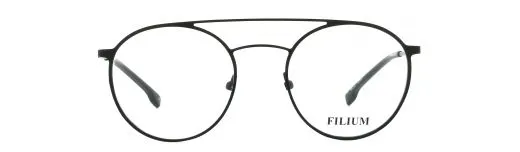 Filium FI 1802 NOIR lunettes de vue noire ronde