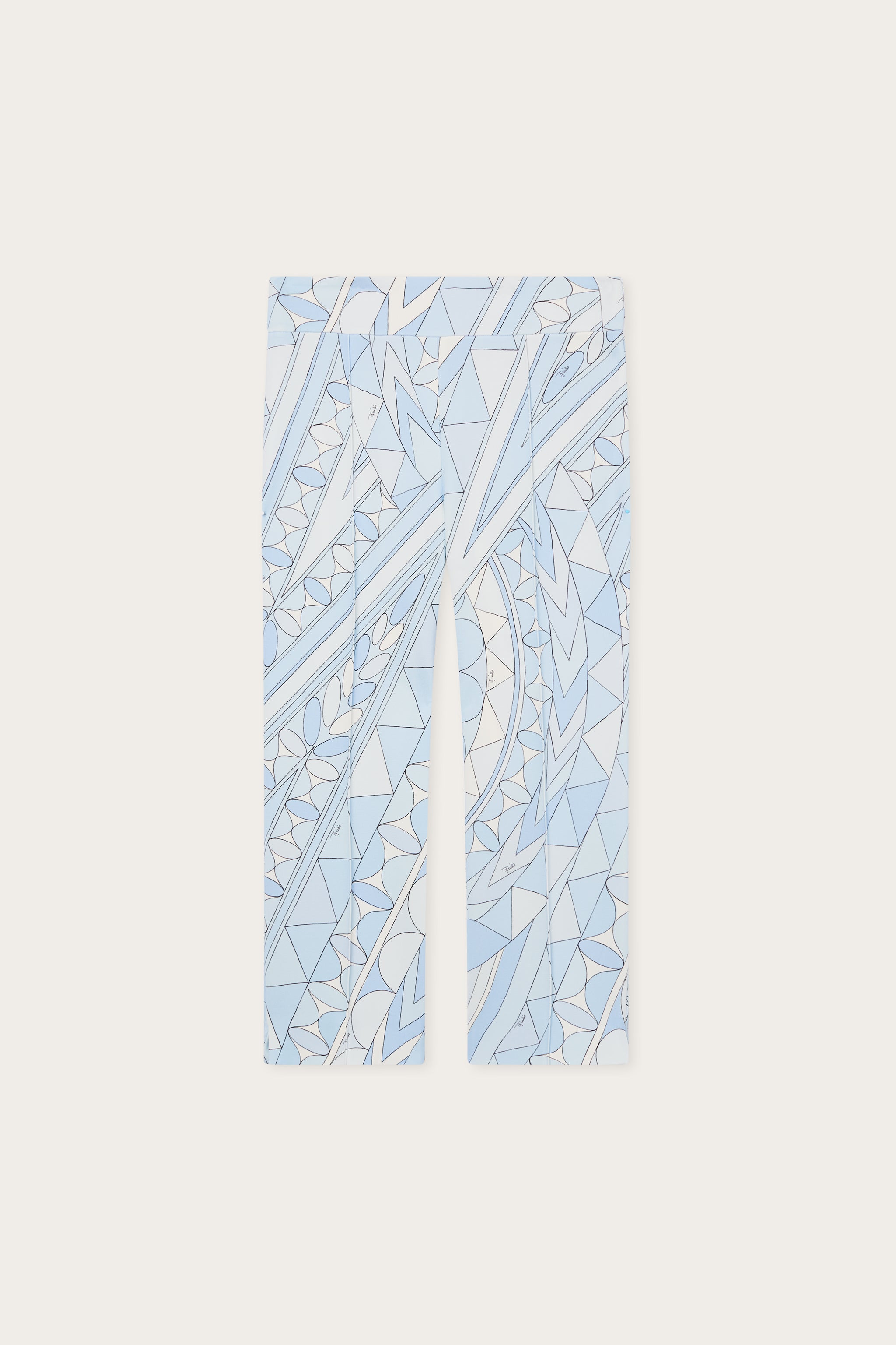 Emilio Pucci Capri short jersey bleu clair Manuba