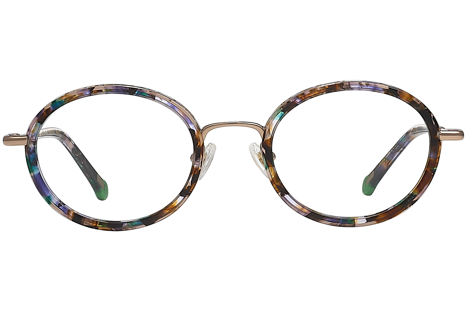 Clémence & Margaux La Stylée lunettes de vue Noir & Doré femme chic
