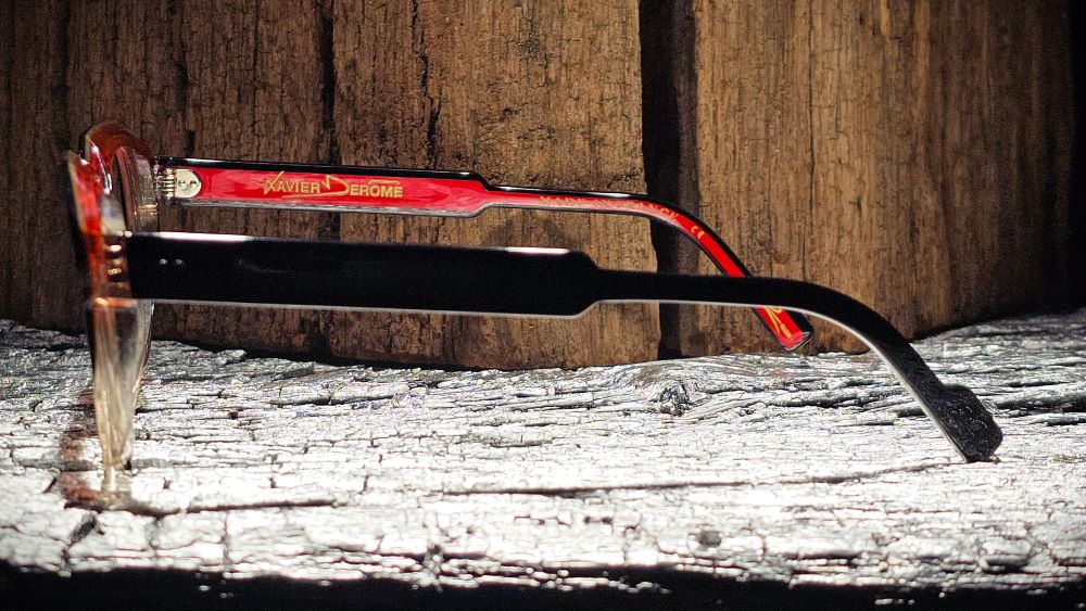 Xavier Derome Divine C291 lunettes de vue noires acétate