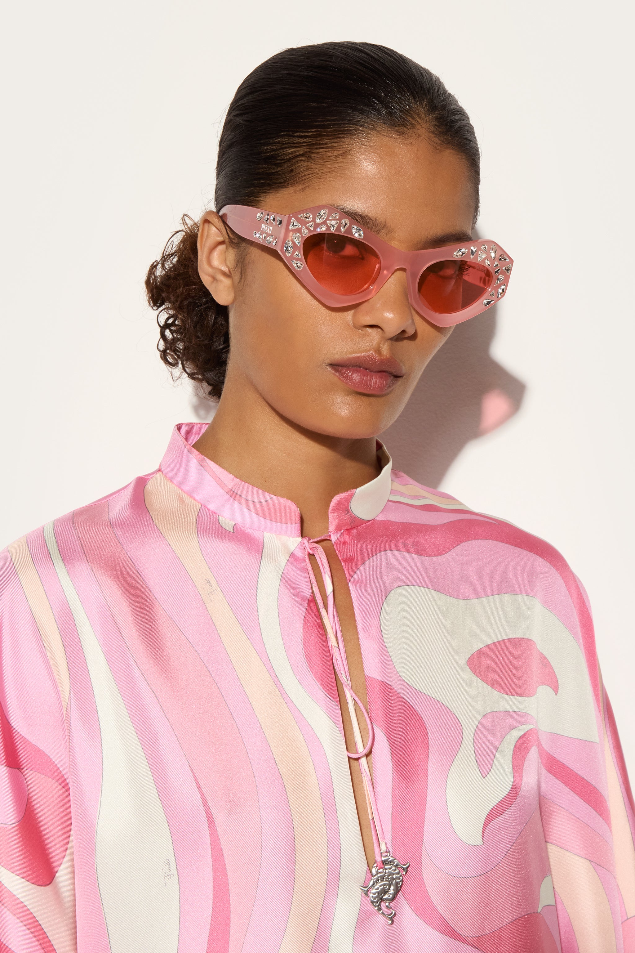 Emilio Pucci Cat-Eye EP0239 lunettes de soleil rose