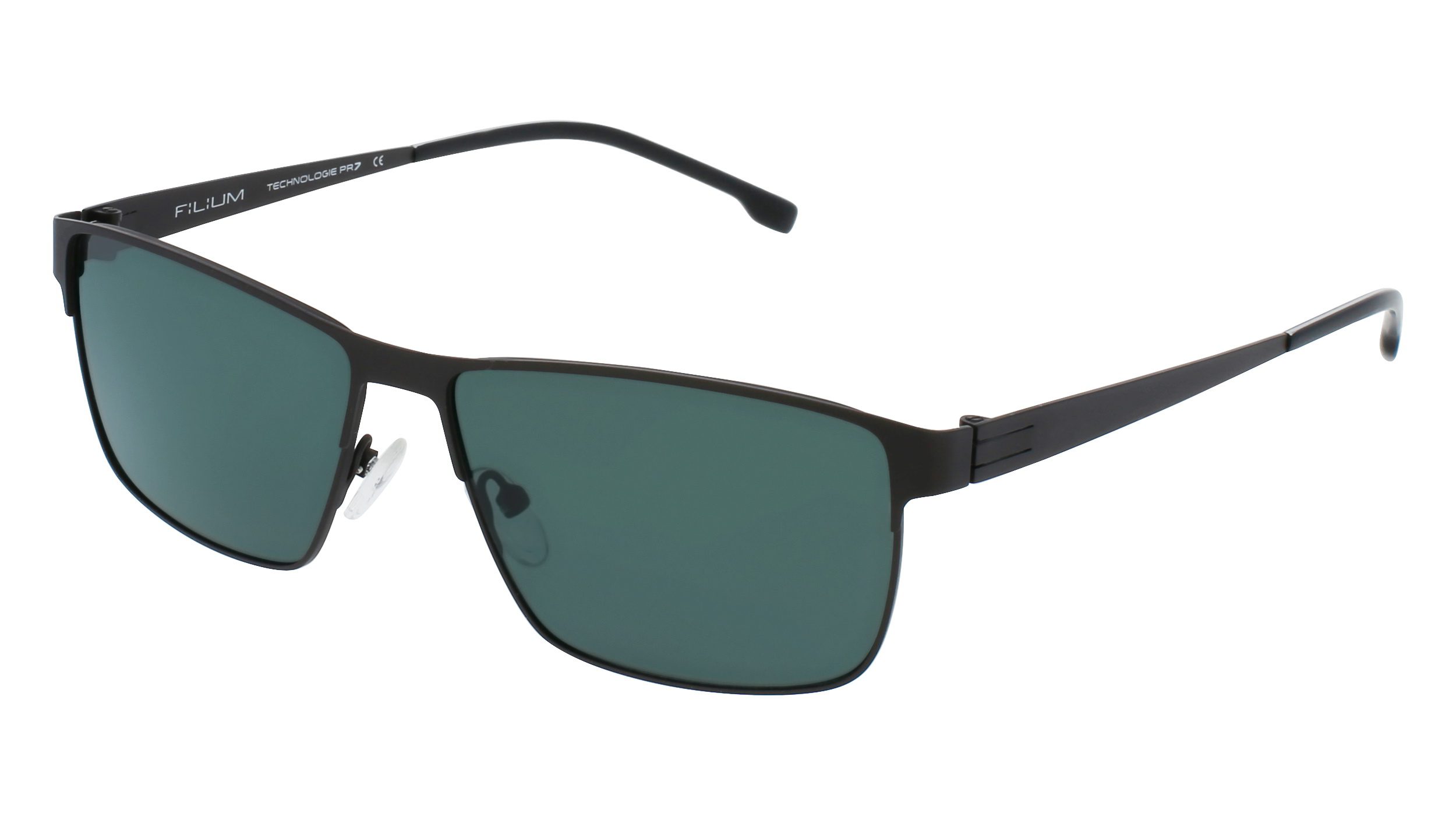 Filium FI S2307 Kaki lunettes de soleil monture rectangle