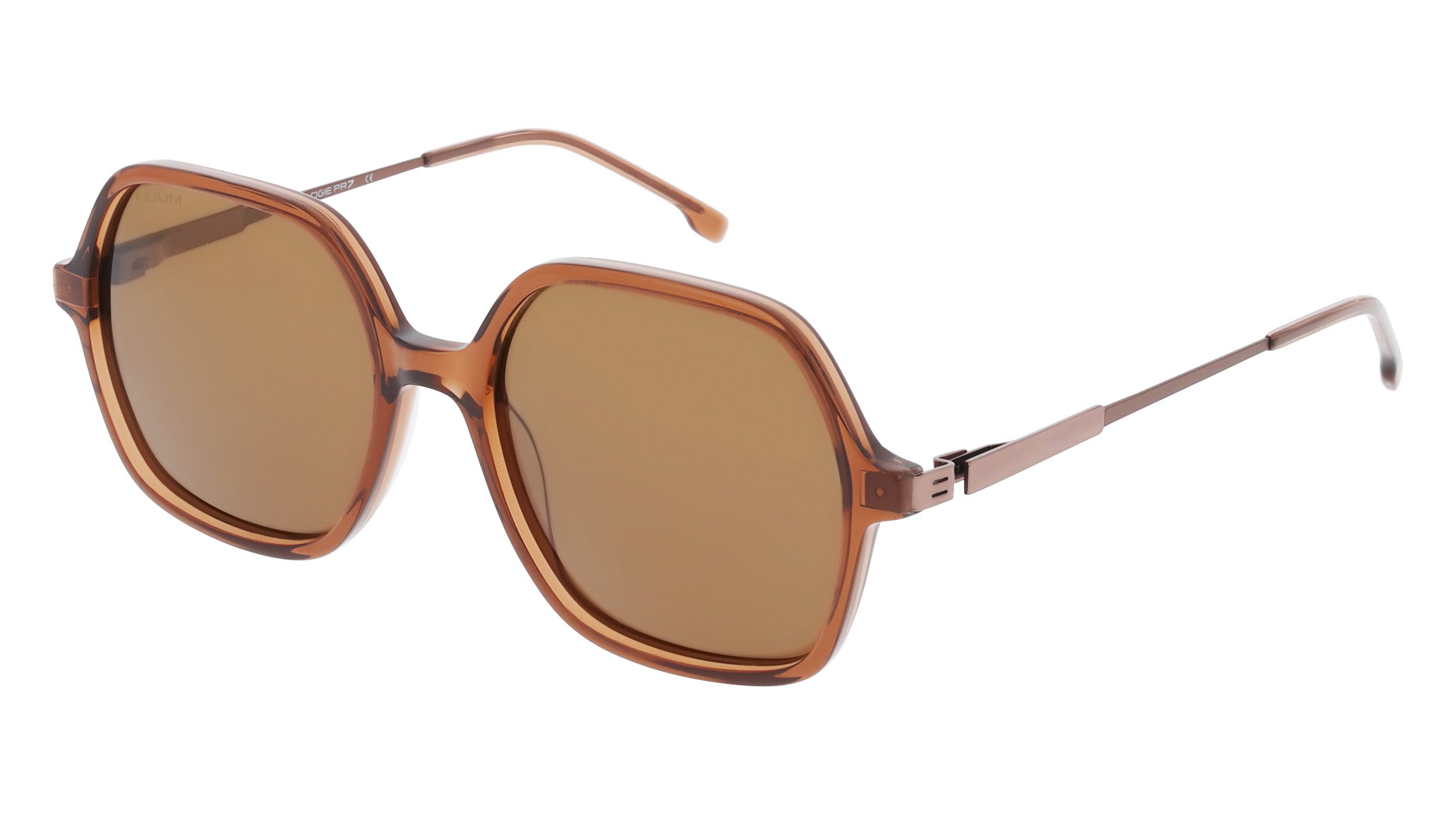 Filium FI S2413 Brun Dégradé lunettes de soleil verres dégradés