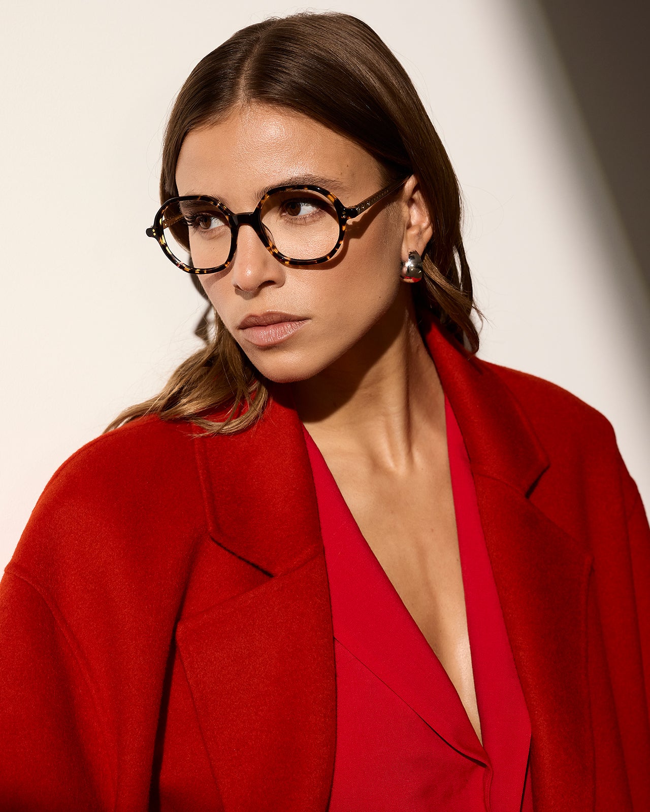 Clémence & Margaux La Chic And Glam lunettes de vue Noir forme tonneau