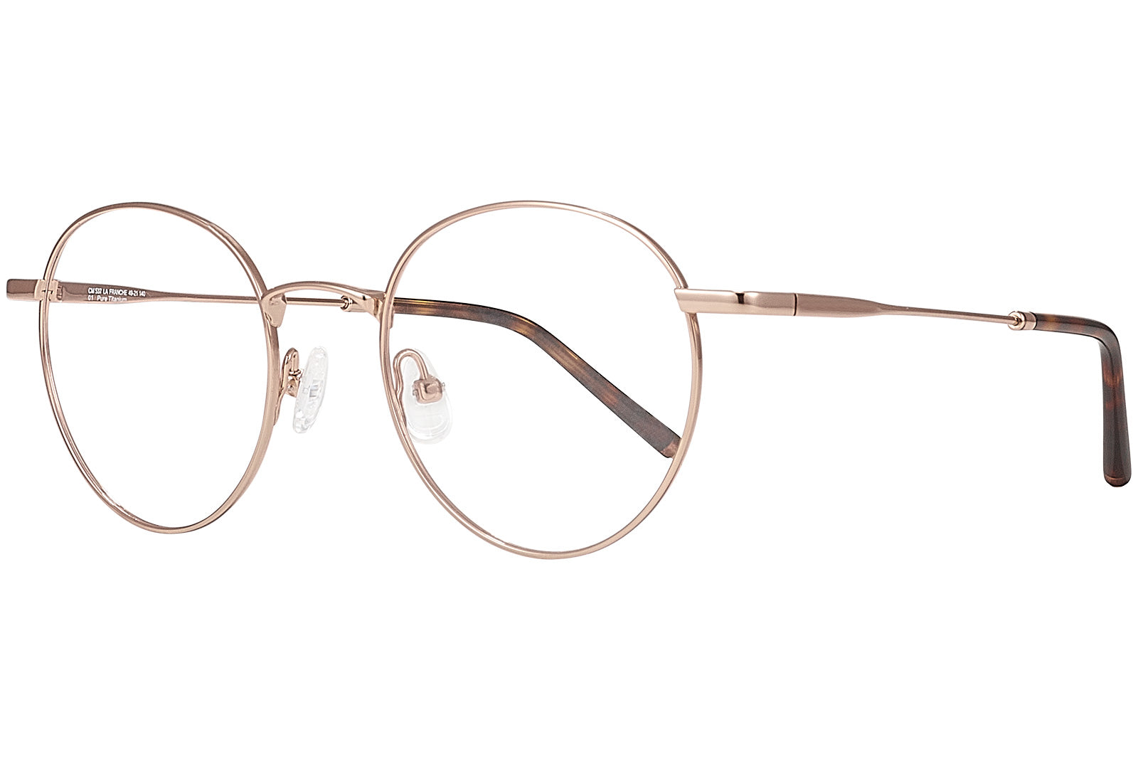 Clémence & Margaux La Franche lunettes de vue Doré pantos