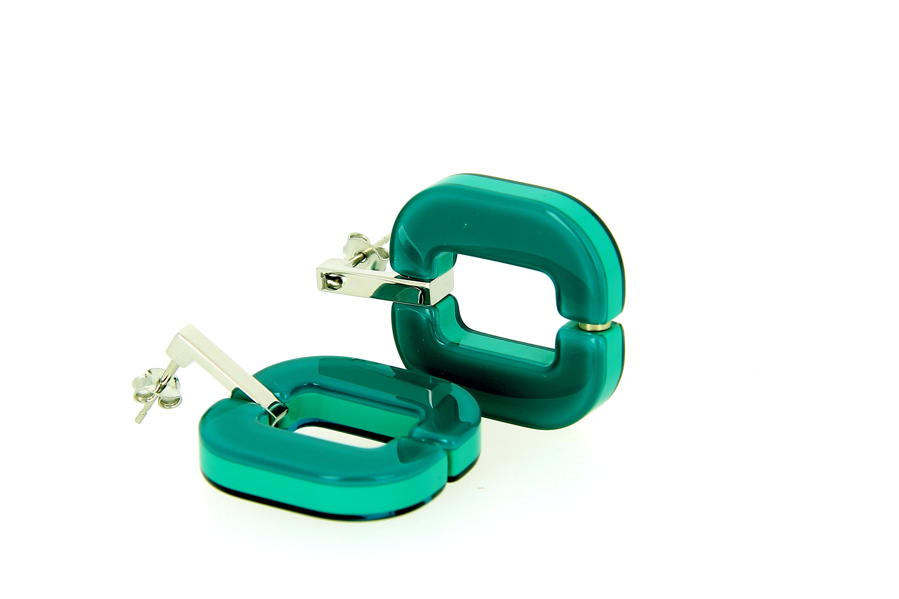 Xavier Derome BO 01 C208 boucles oreilles percées