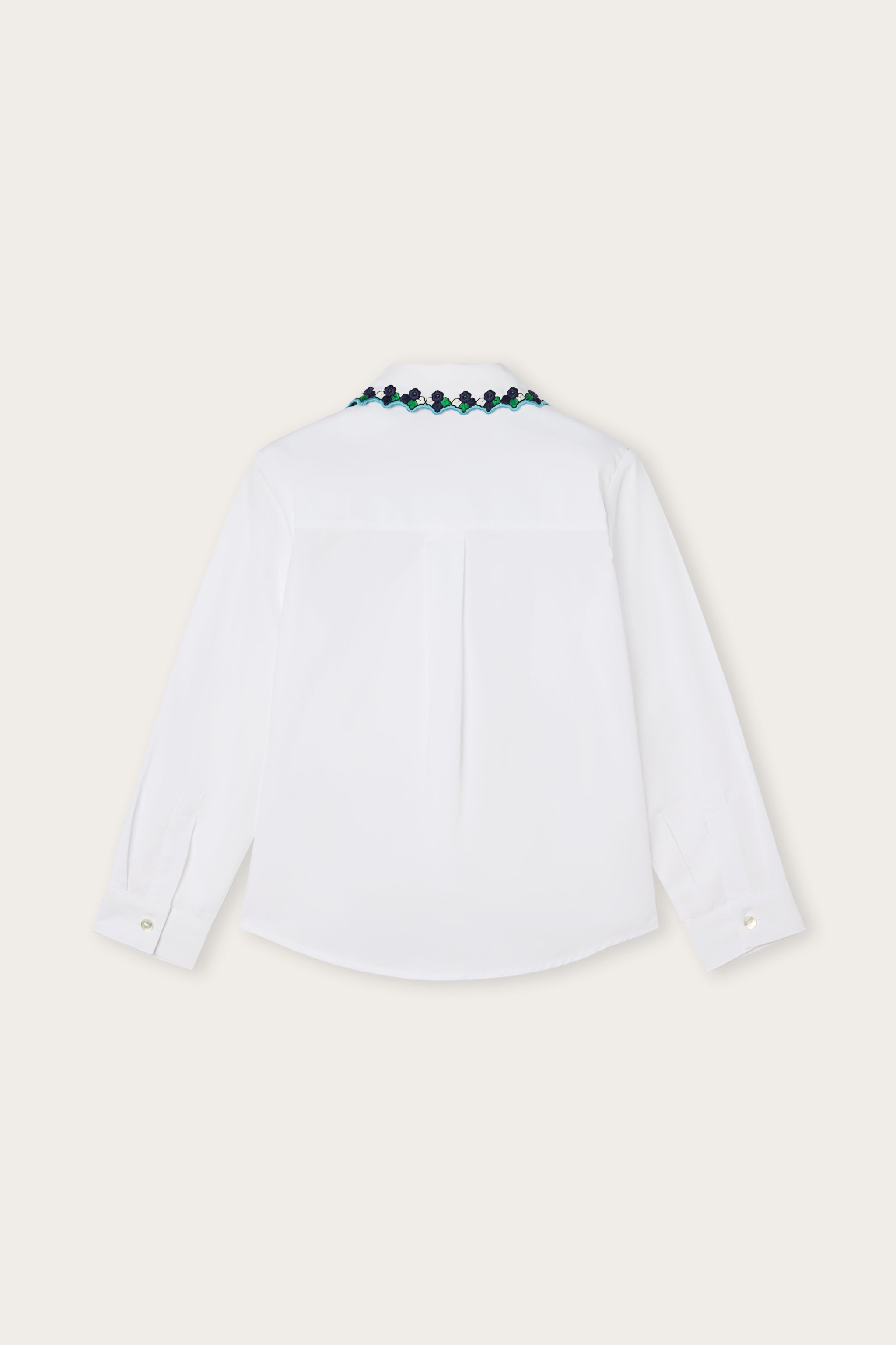 Emilio Pucci Chemise Fontane chemise fille blanche coton
