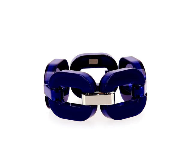 Xavier Derome Gourmettes Large GO04 102 bracelet acétate