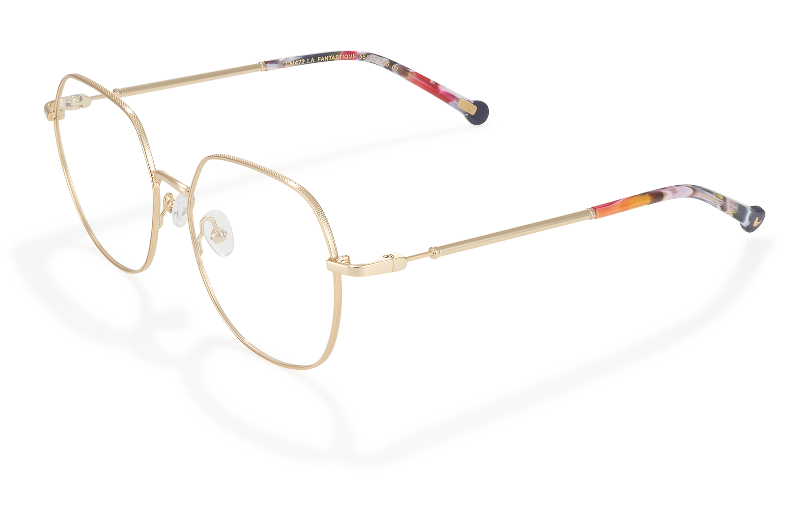 Clémence & Margaux La Fantastique lunettes de vue bleu marine doré