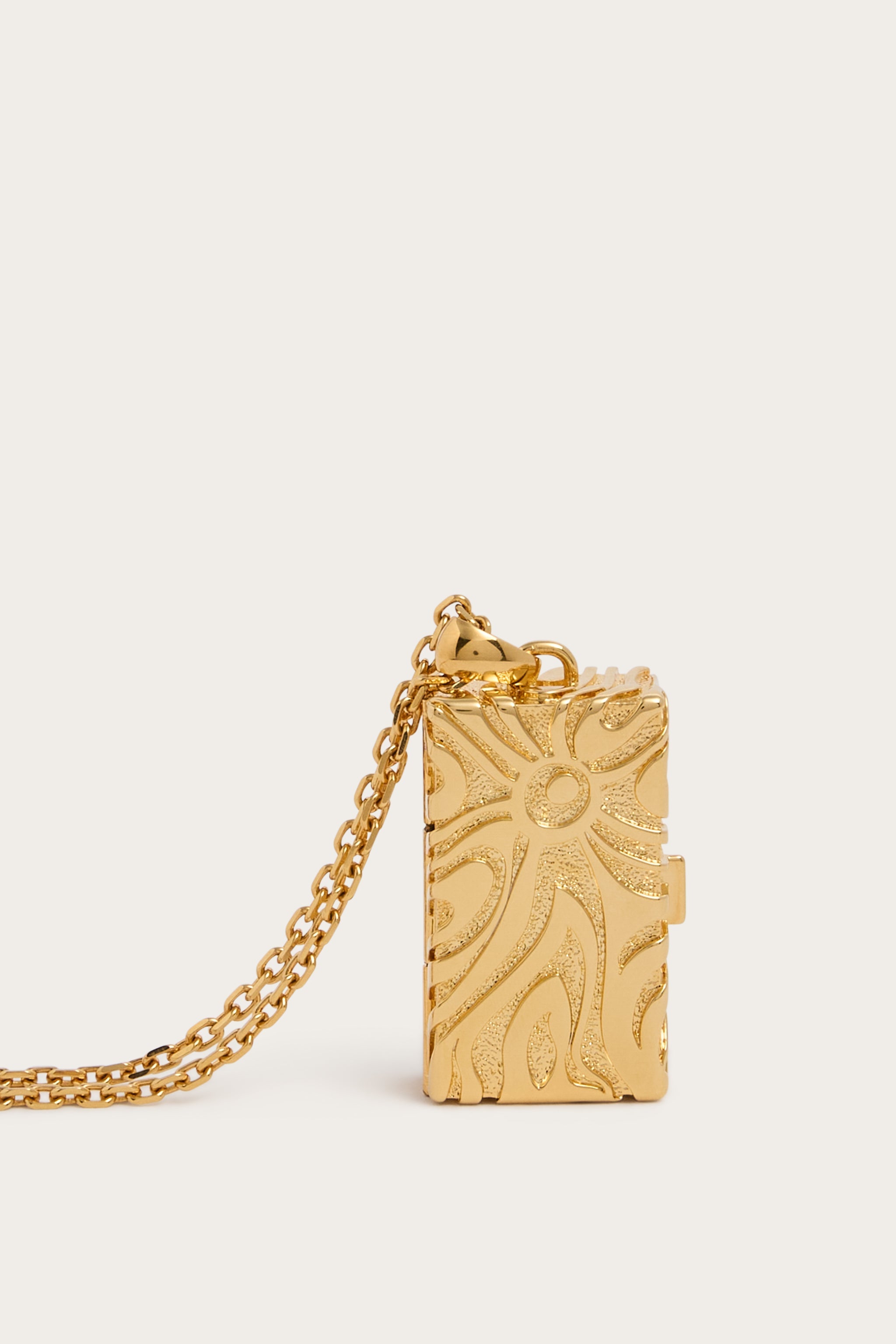 Emilio Pucci Jewellery Collana collier long or marbre 95 cm