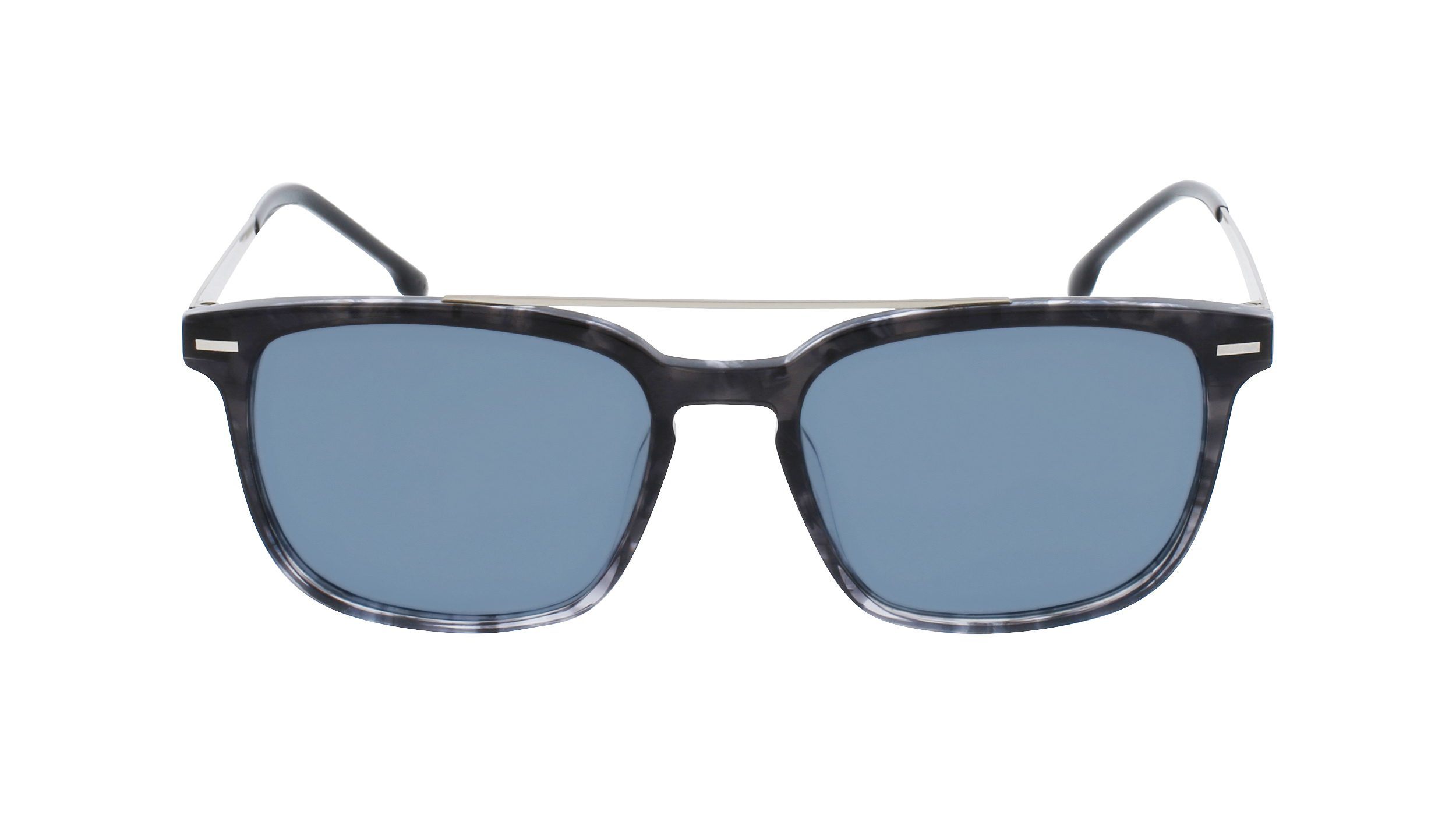Filium FI S2212 Gris lunettes de soleil écaille rectangle
