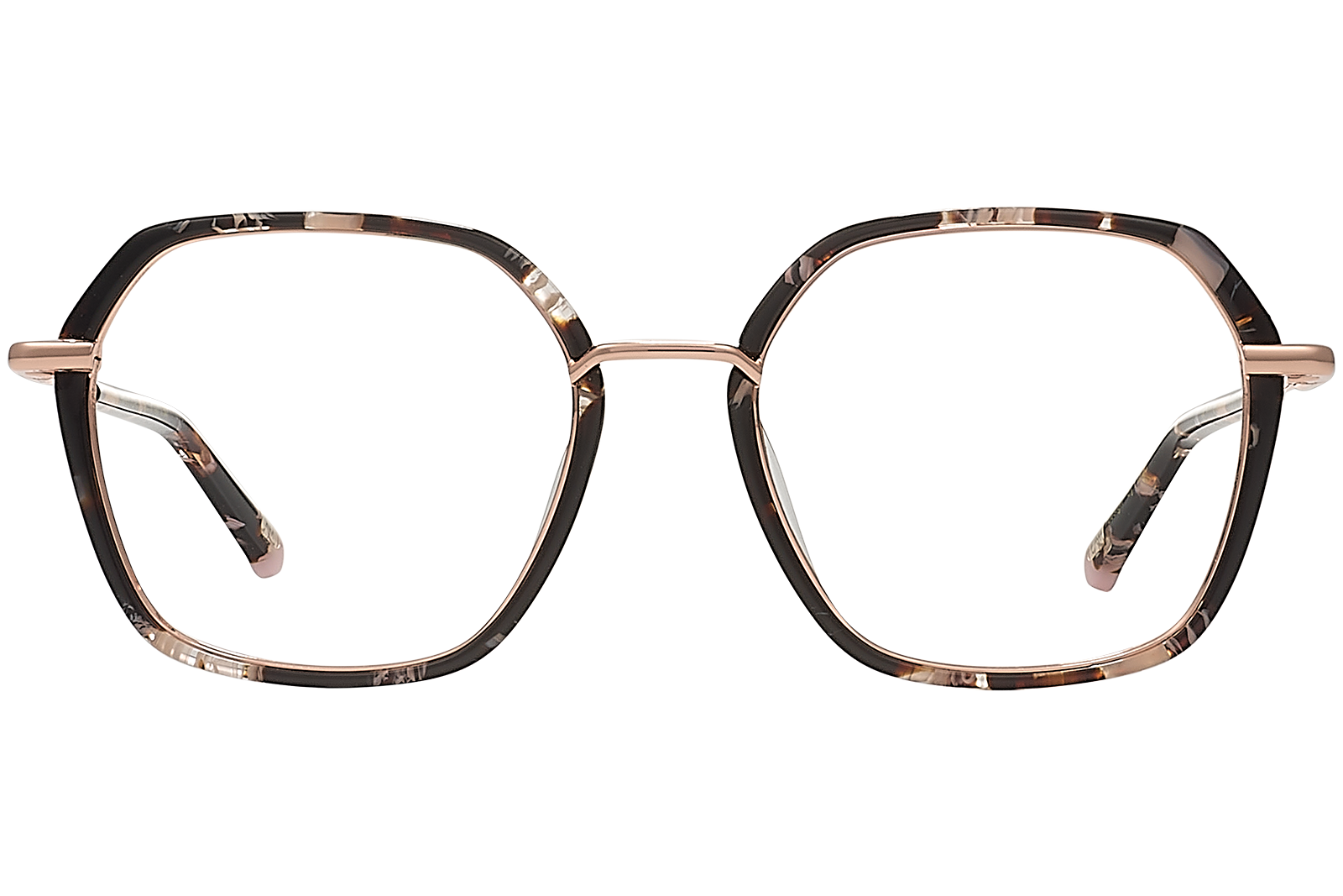 Clémence & Margaux La Happy Place lunettes de vue rouge moucheté