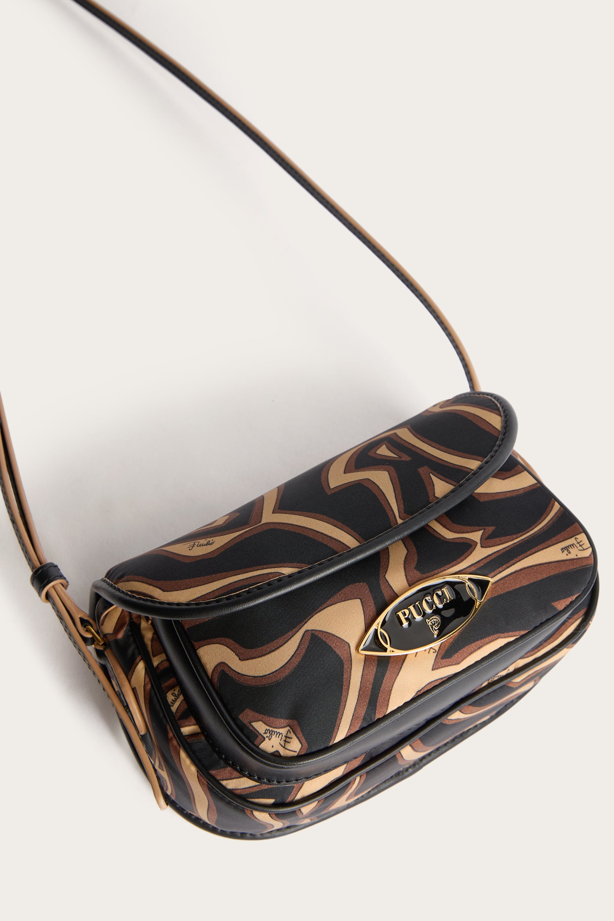 Emilio Pucci Bags Yummy sac bandoulière black gold
