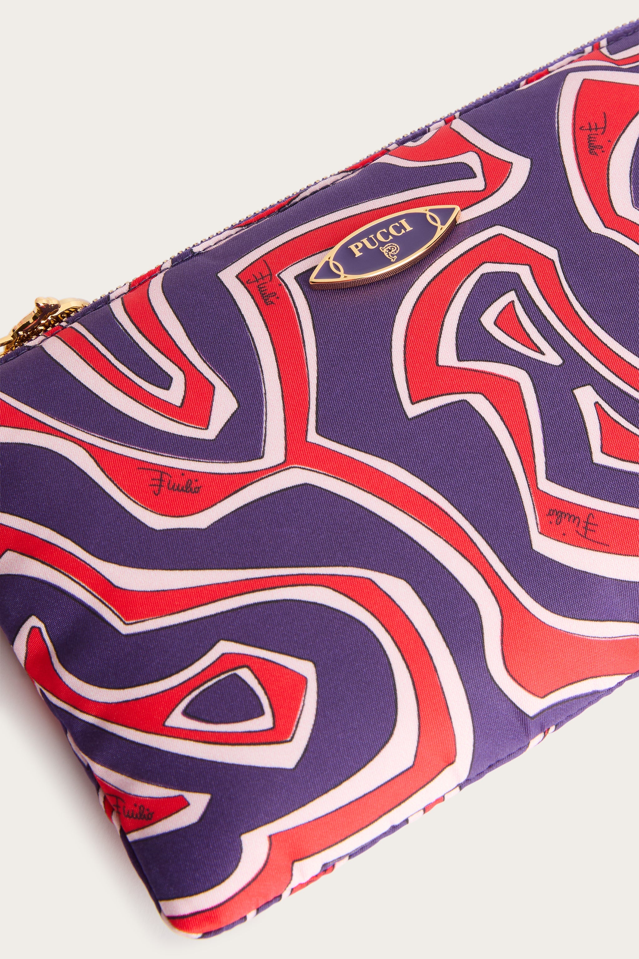Emilio Pucci Labirinto pochette nylon multicolore