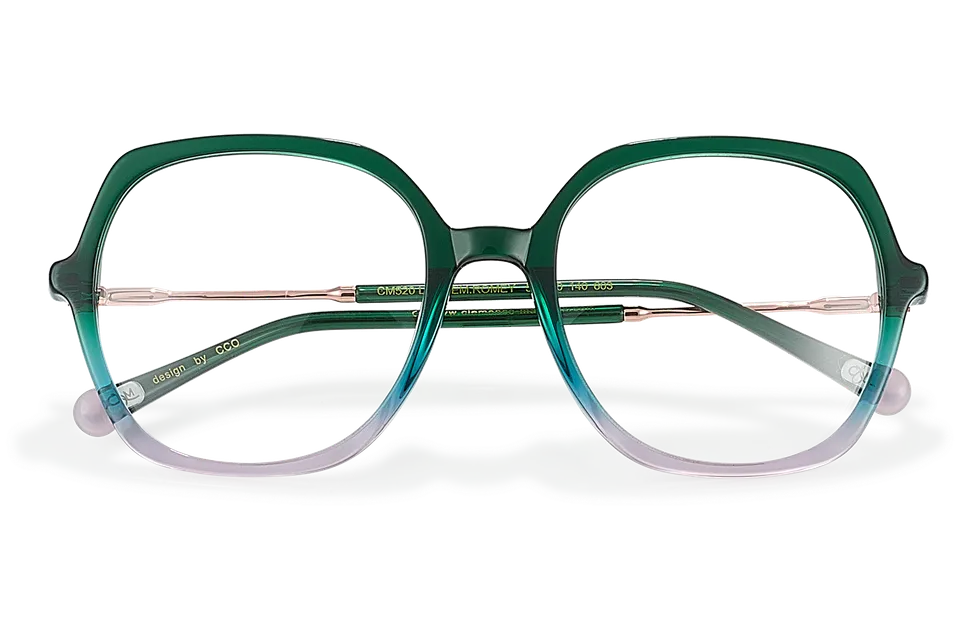 Clémence & Margaux La Clem-Roney lunettes de vue Dégradé Rouge