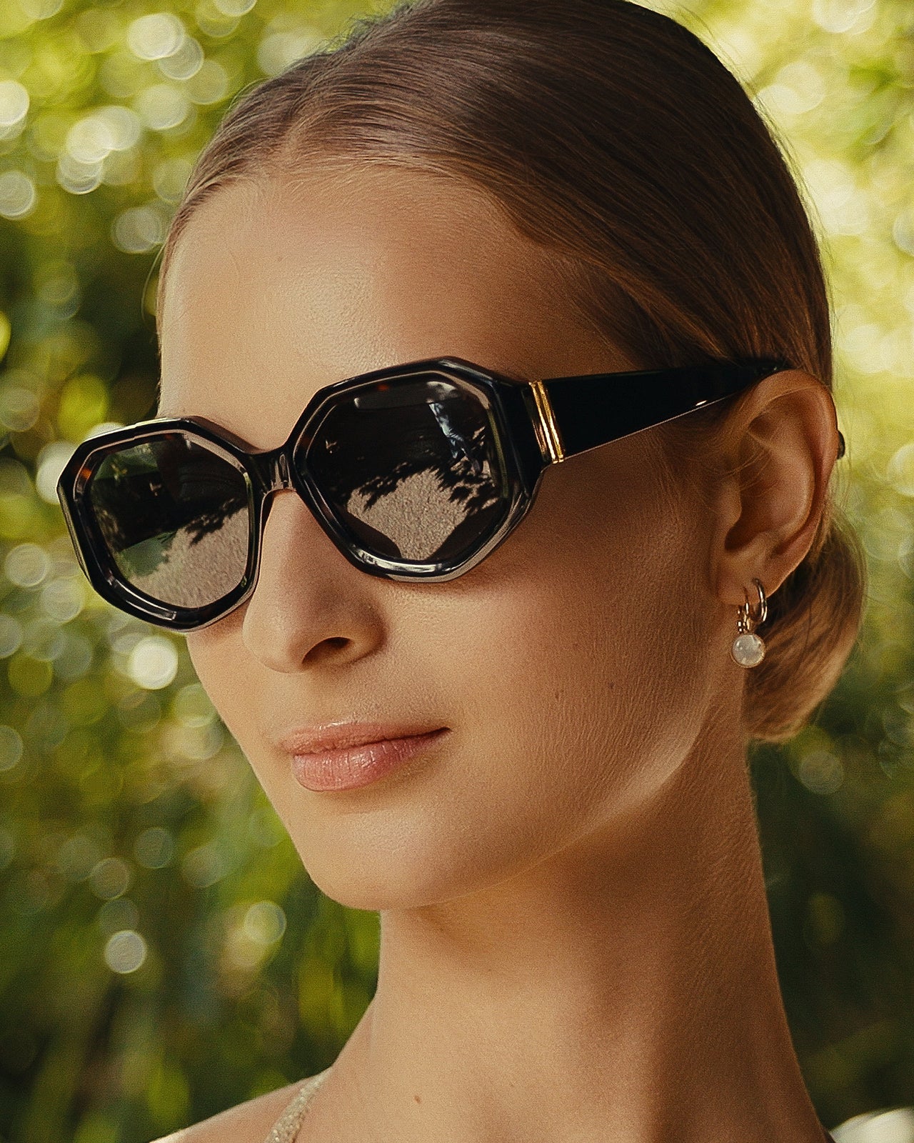 Clémence & Margaux La Zanzibar lunettes de soleil polarisées écaille rose