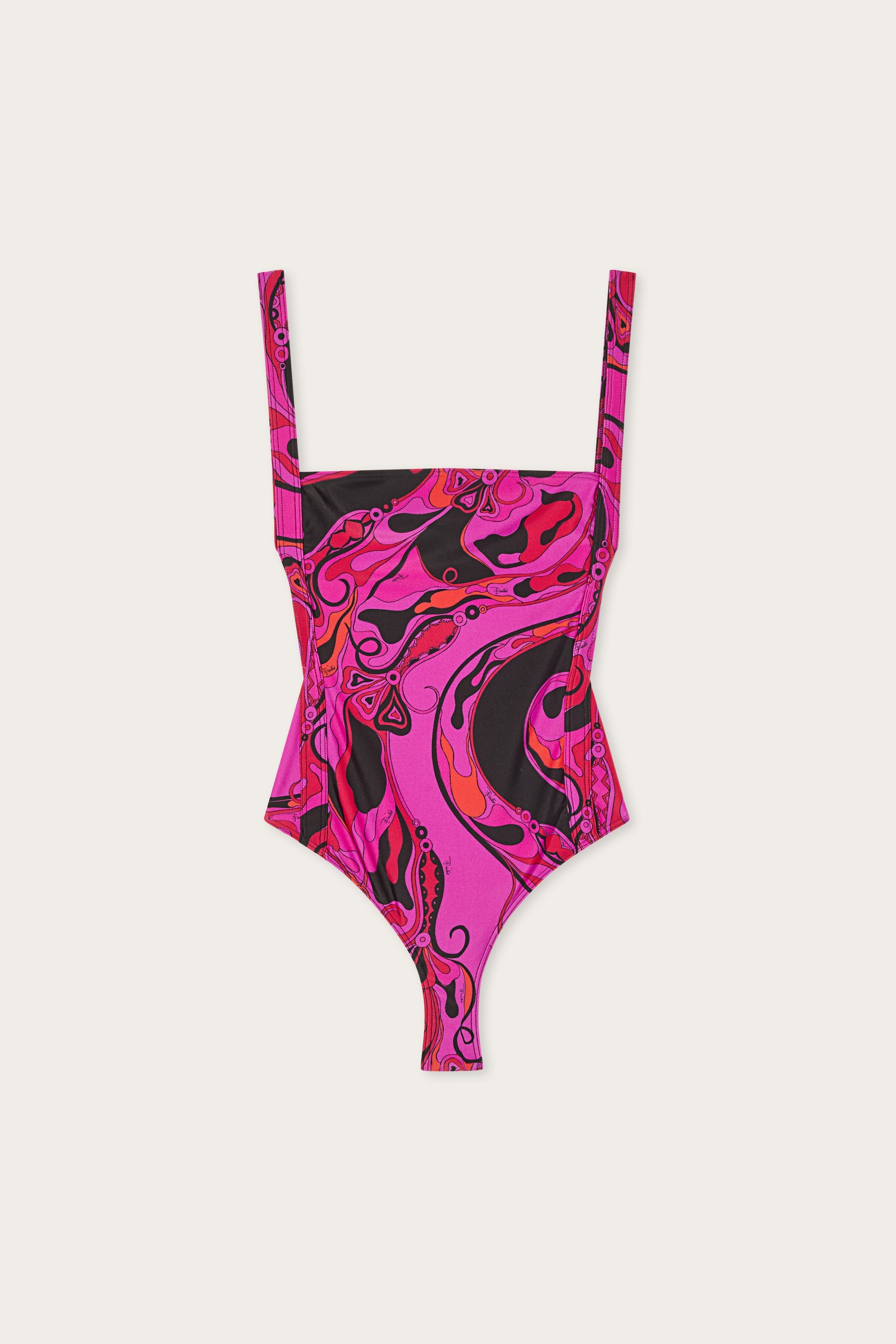 Emilio Pucci Maillot 1 pièce lycra fuchsia Orchidee