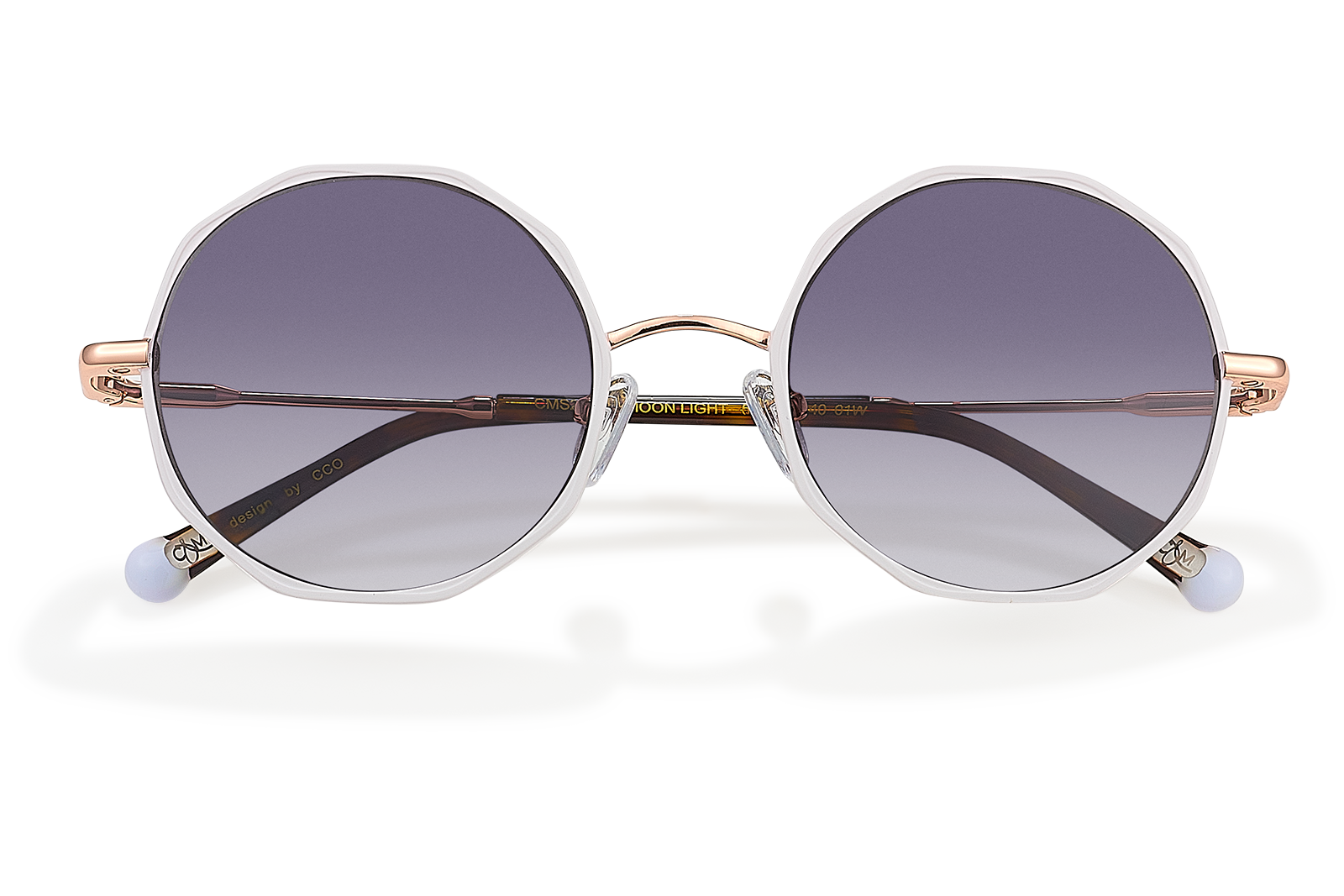 Clémence & Margaux Moonlight lunettes de soleil doré polarisé