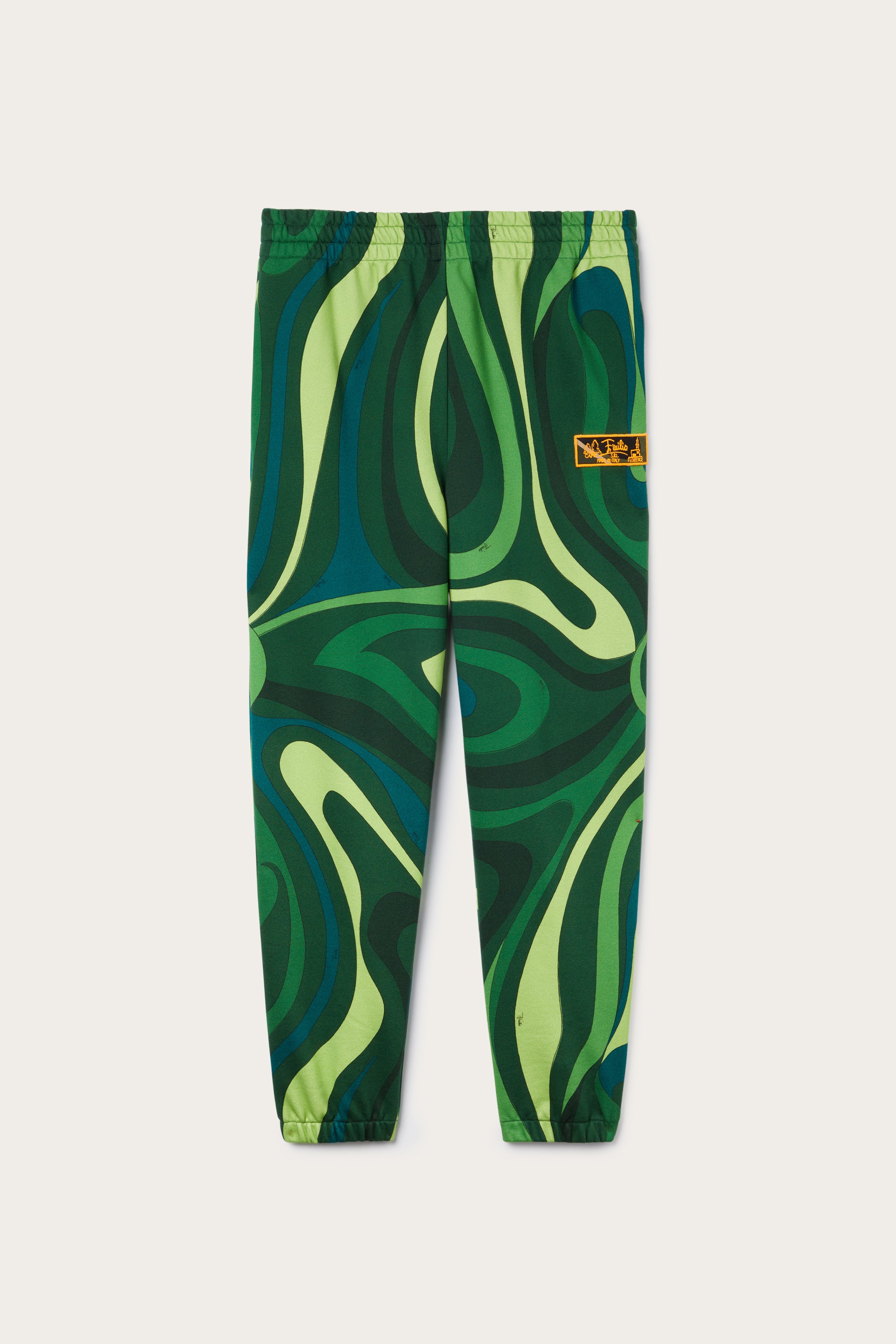 Emilio Pucci Marmo jogging molleton vert
