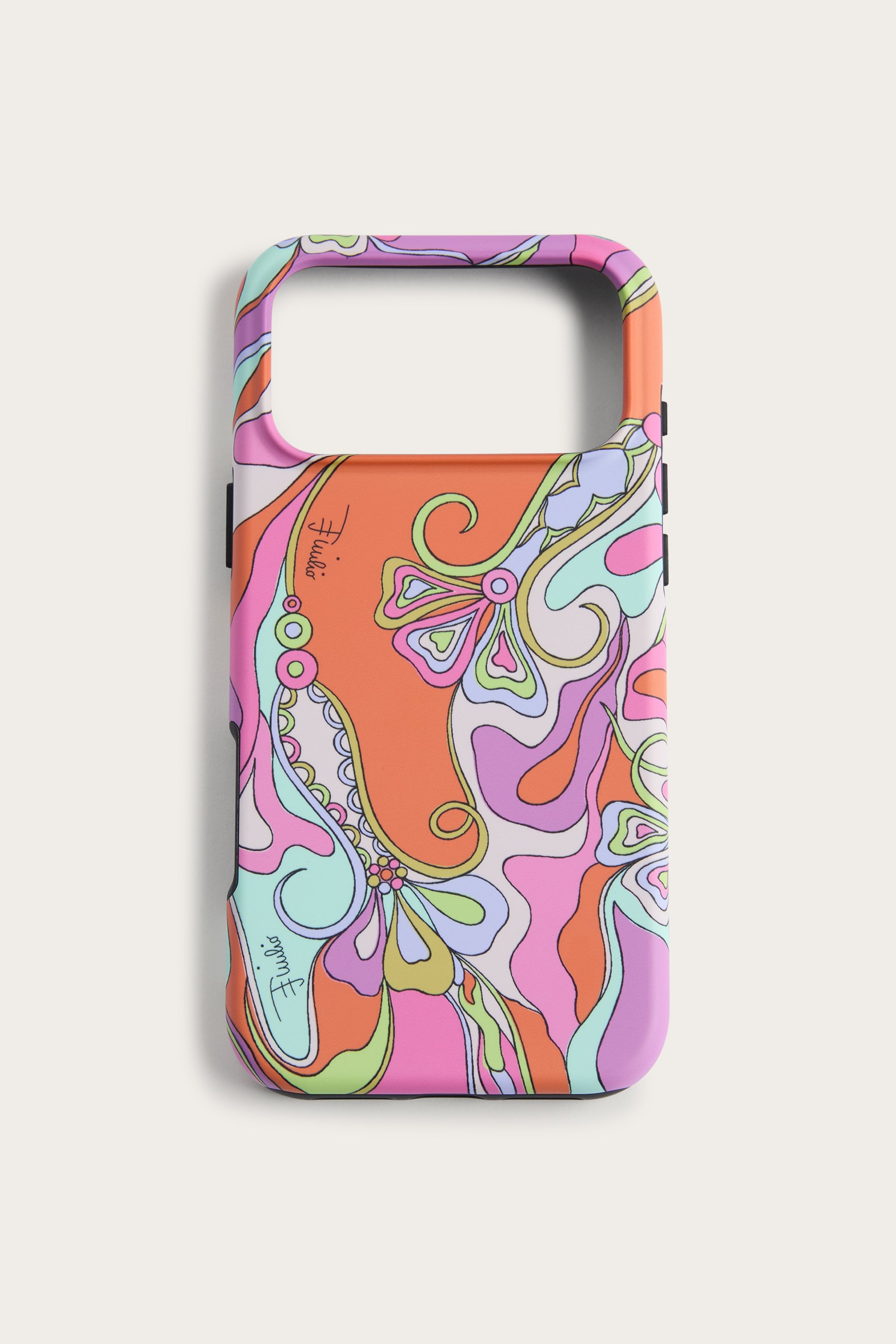 Emilio Pucci Cover iPhone 17 Pro coque multicolor Orchidee