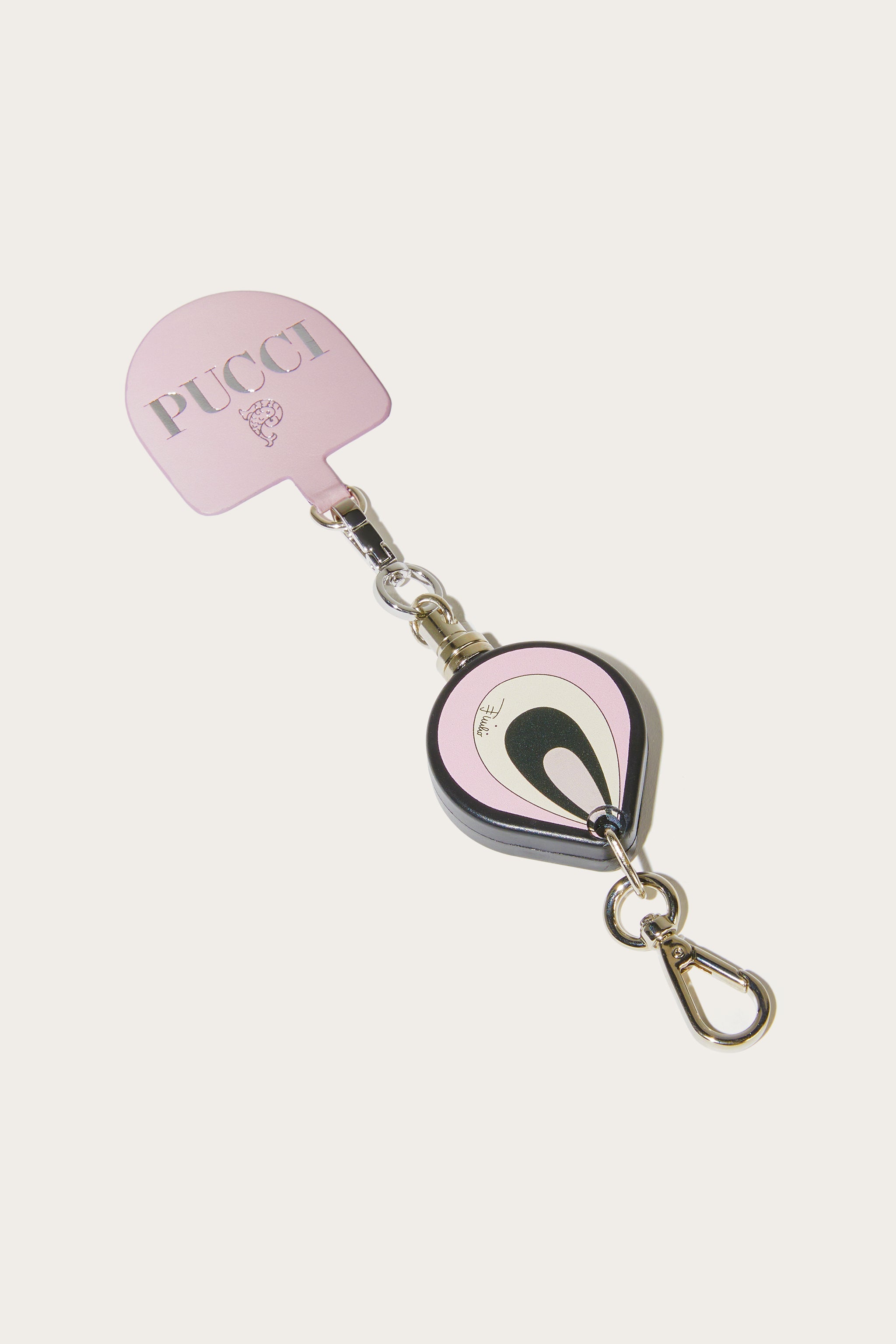 Emilio Pucci Phone Strap dragonne nude marbre yoyo