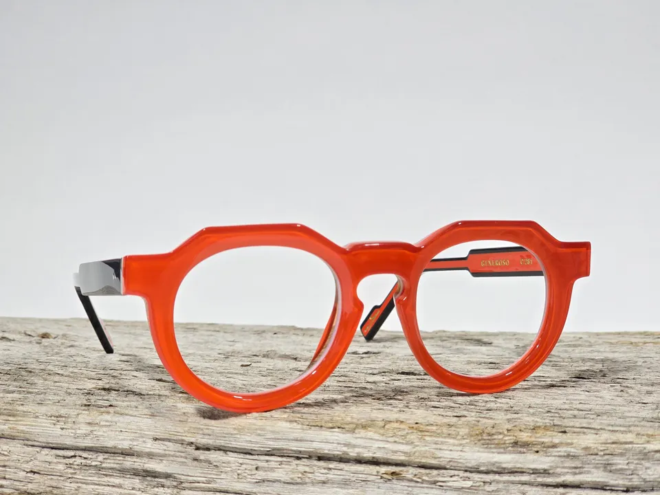 Xavier Derome Generoso C281 lunettes de vue orange