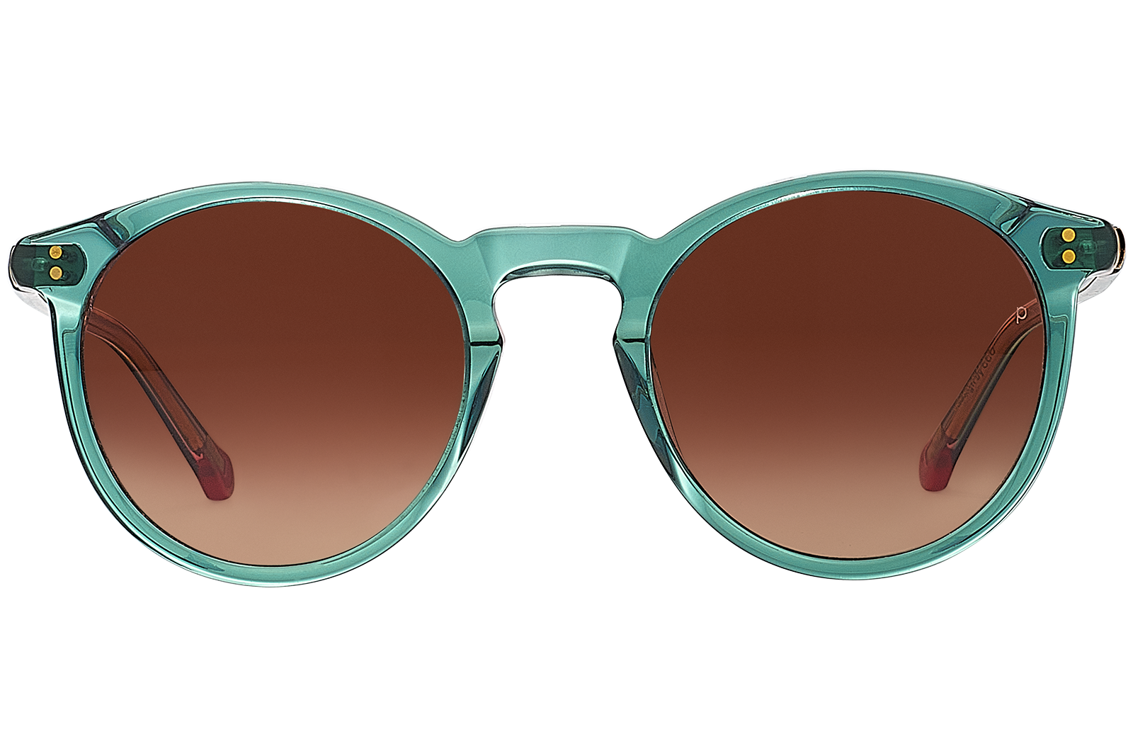 Clémence & Margaux Turquoise lunettes de soleil noir polarisé