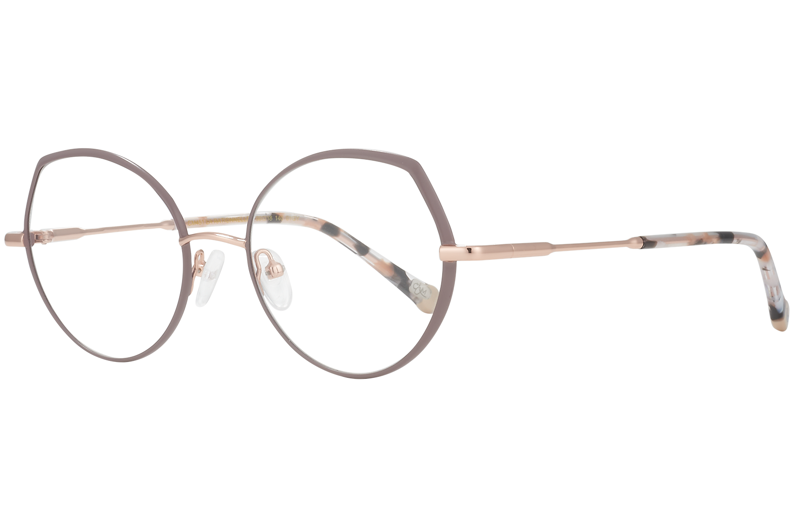 Clémence & Margaux La Rationnelle lunettes de vue taupe doré