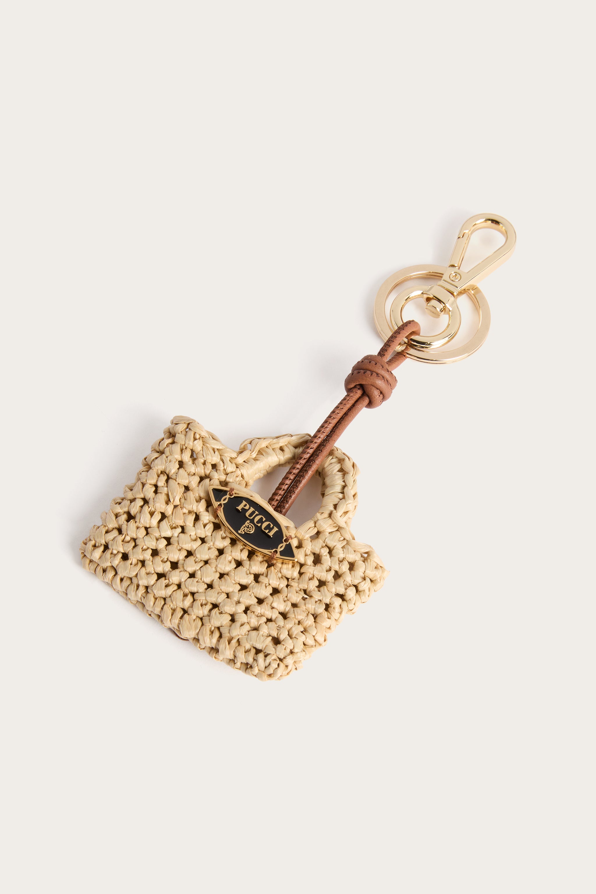 Emilio Pucci 6HSJ506H026520 Mini bag charm Taupe