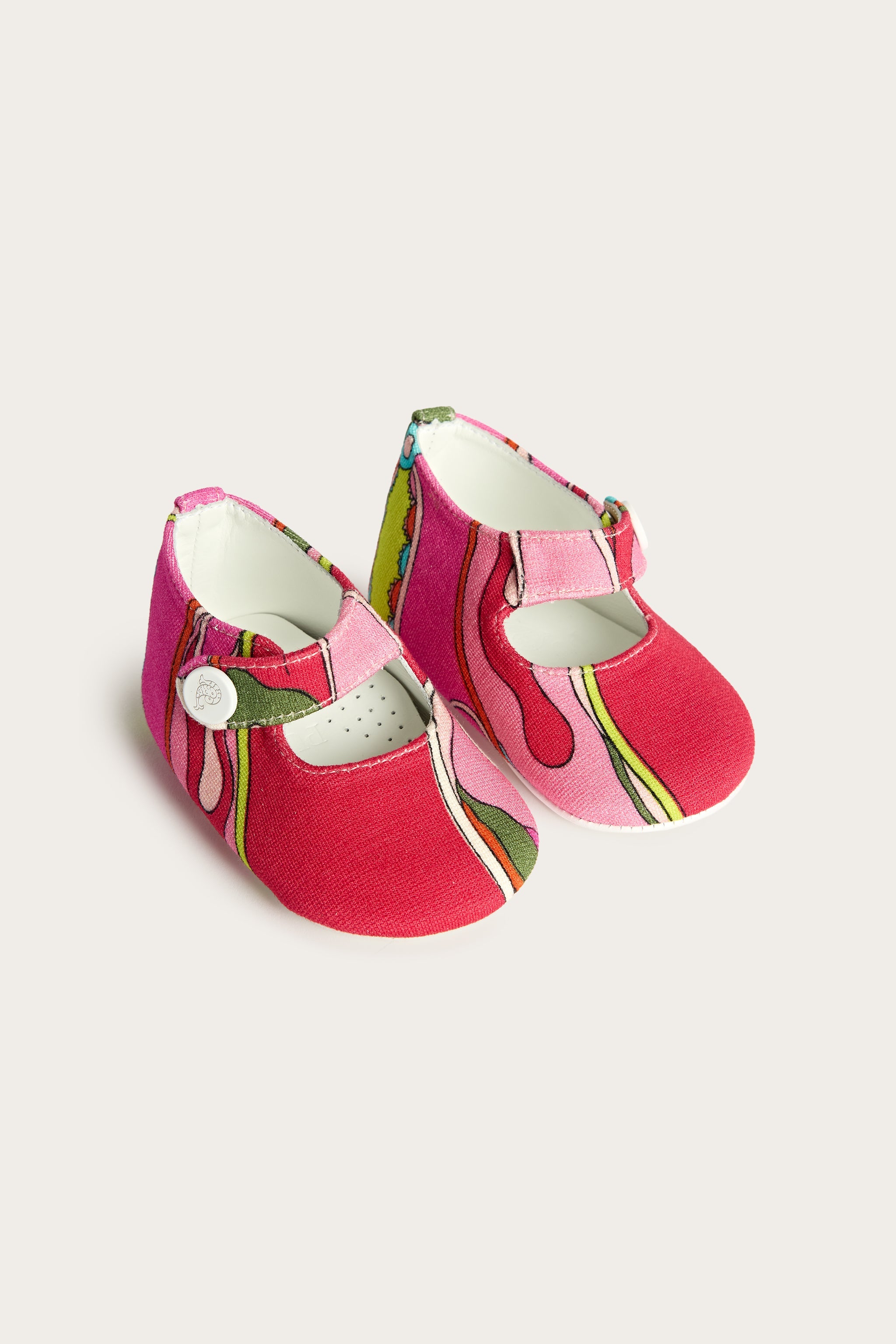 Emilio Pucci Orchidee Ballerines Bebe Fuchsia Jersey