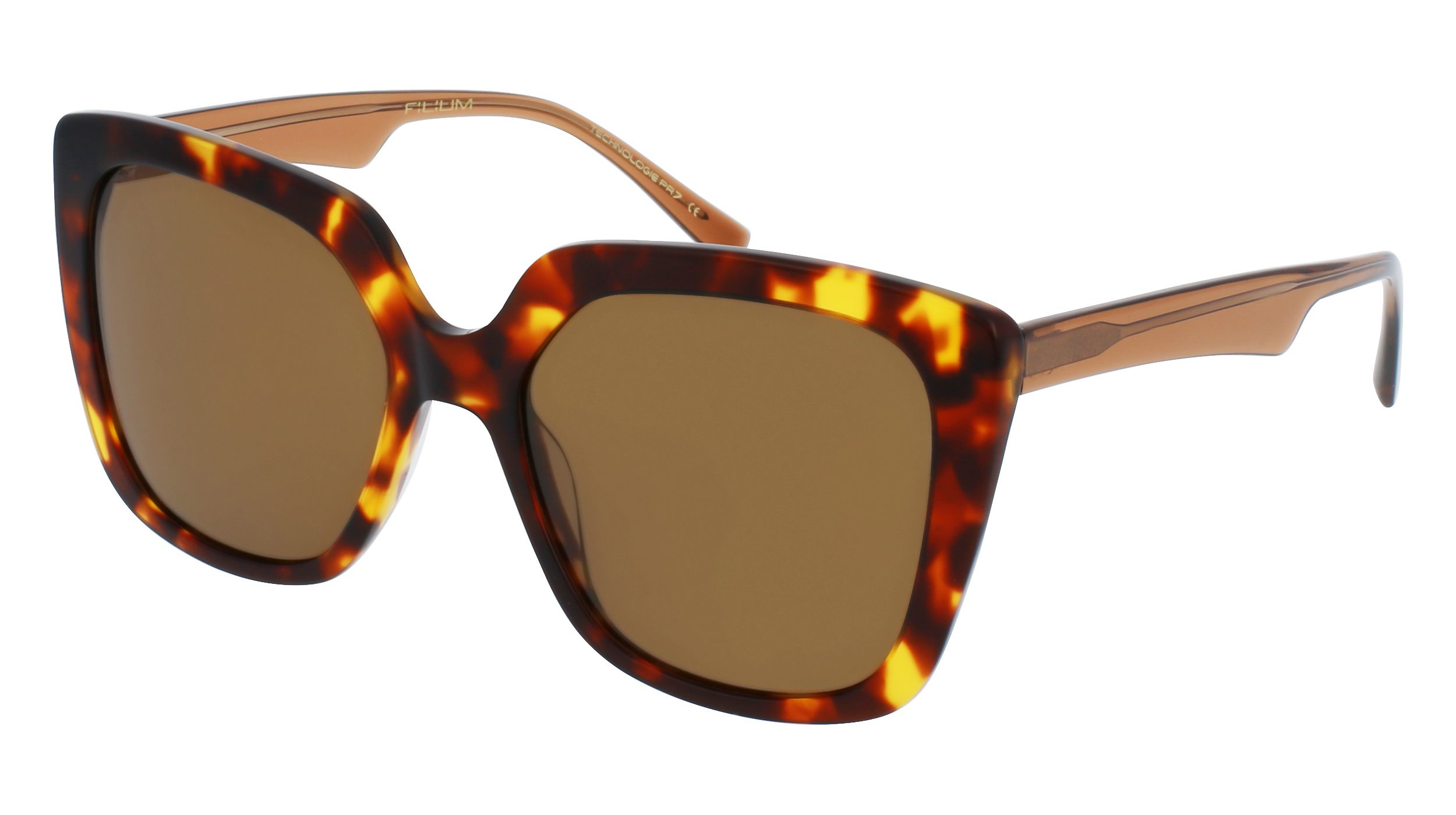 Filium FI S2304 ECBR lunettes de soleil écaille papillon